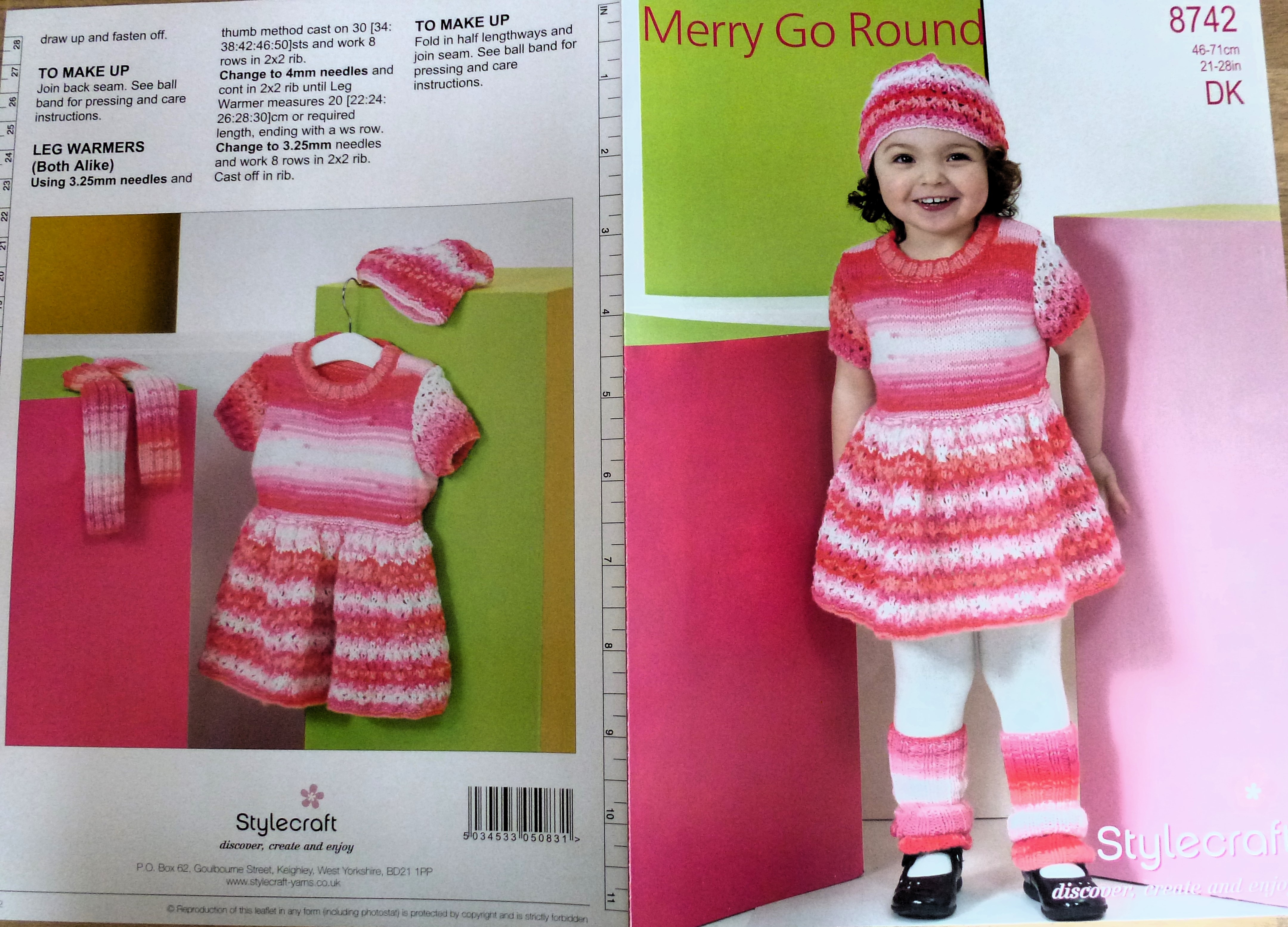 Stylecraft DK Baby/Child Knitting Patterns