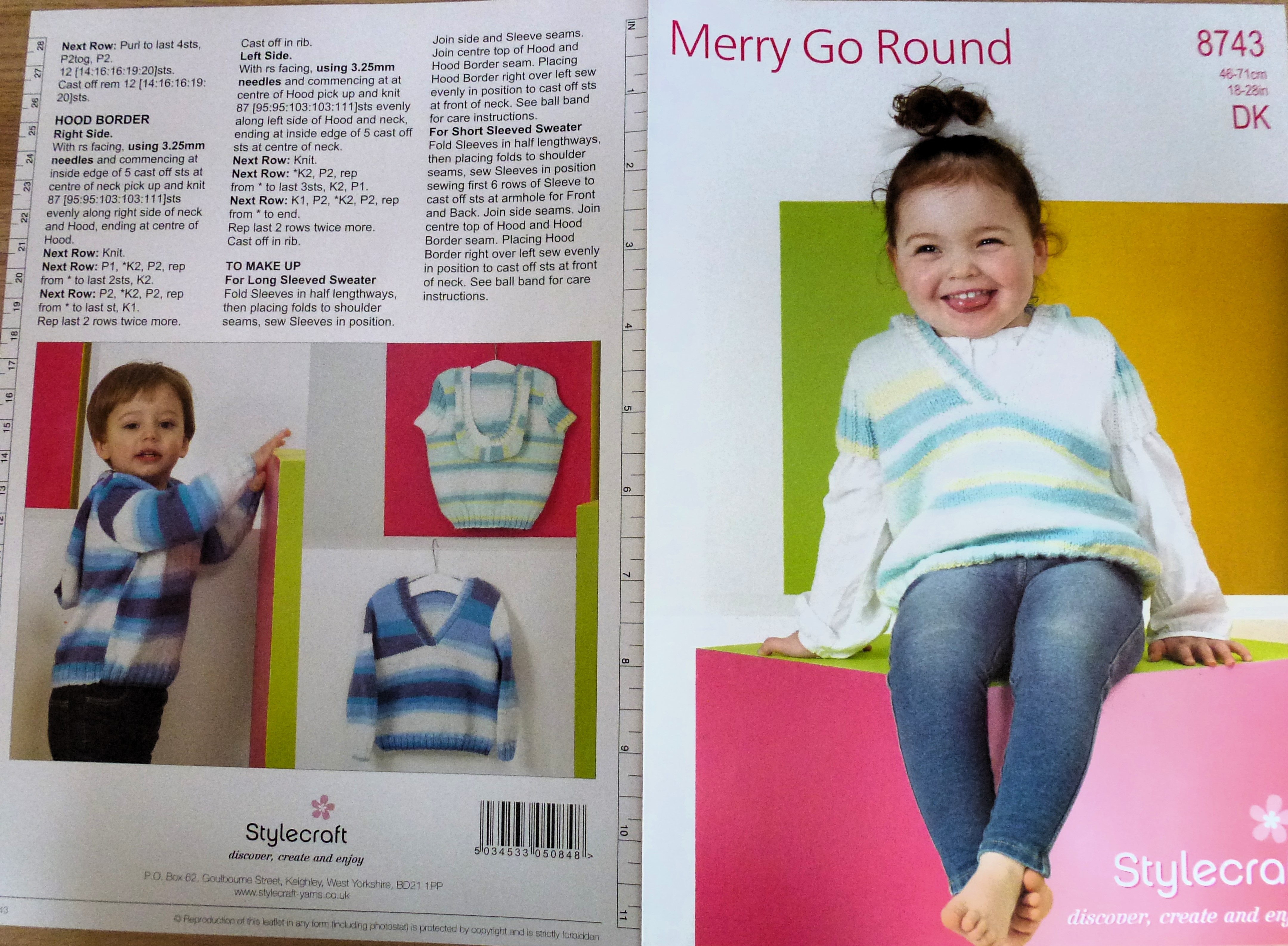 Stylecraft DK Baby/Child Knitting Patterns