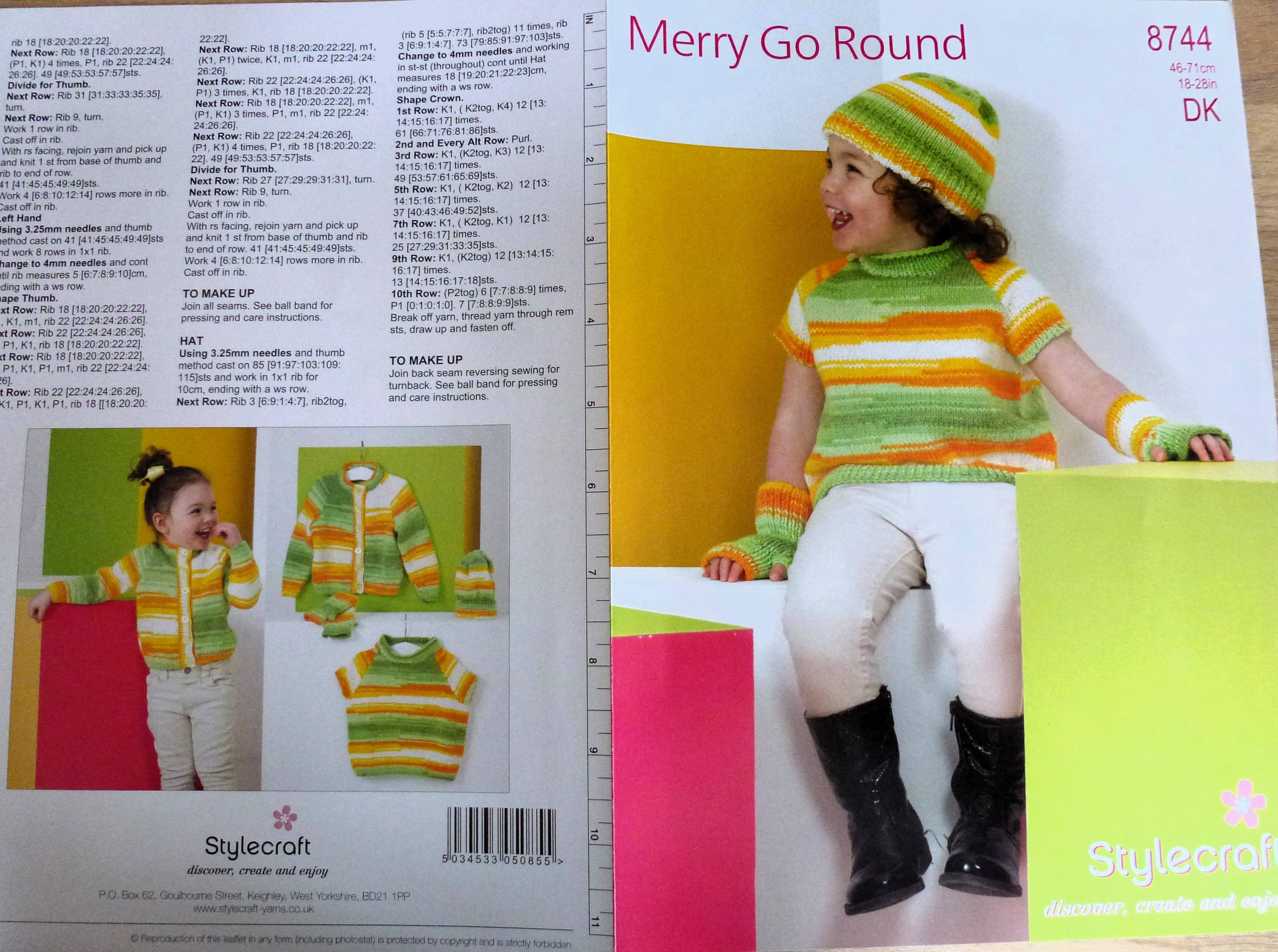 Stylecraft DK Baby/Child Knitting Patterns