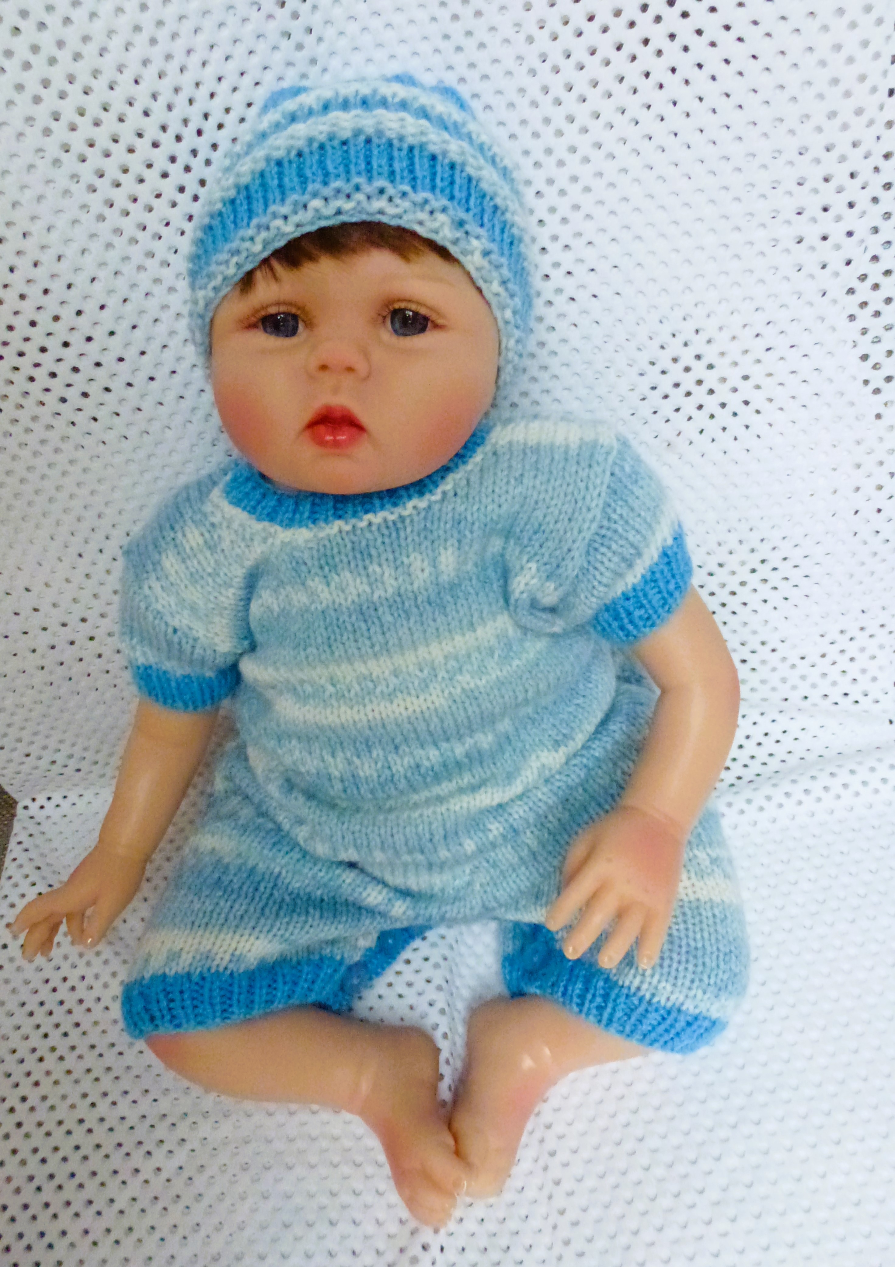 BABY 3 Piece Set - Hand Knitted 