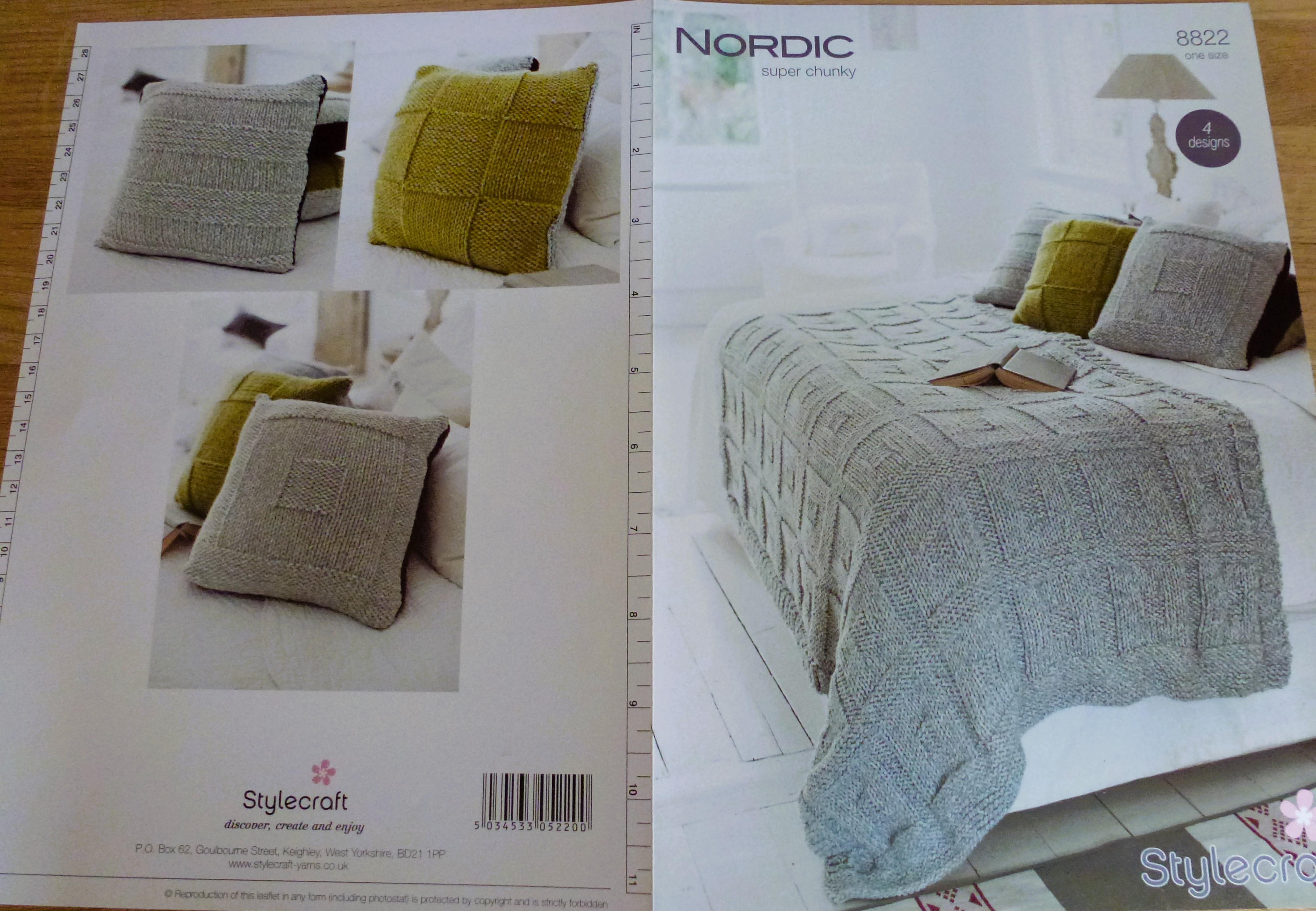 Stylecraft SUPER CHUNKY Home Knitting Patterns