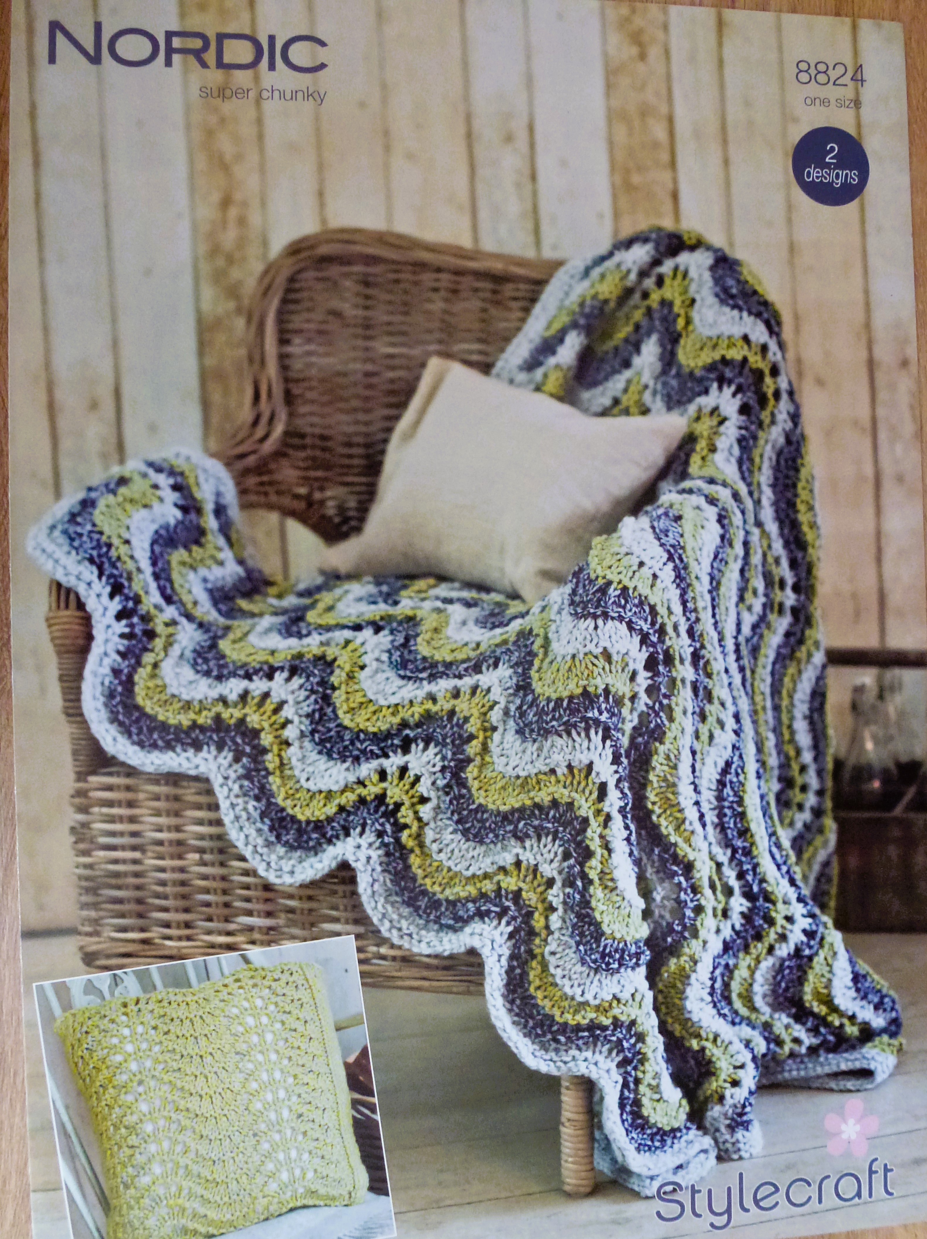 Stylecraft SUPER CHUNKY Home Knitting Patterns