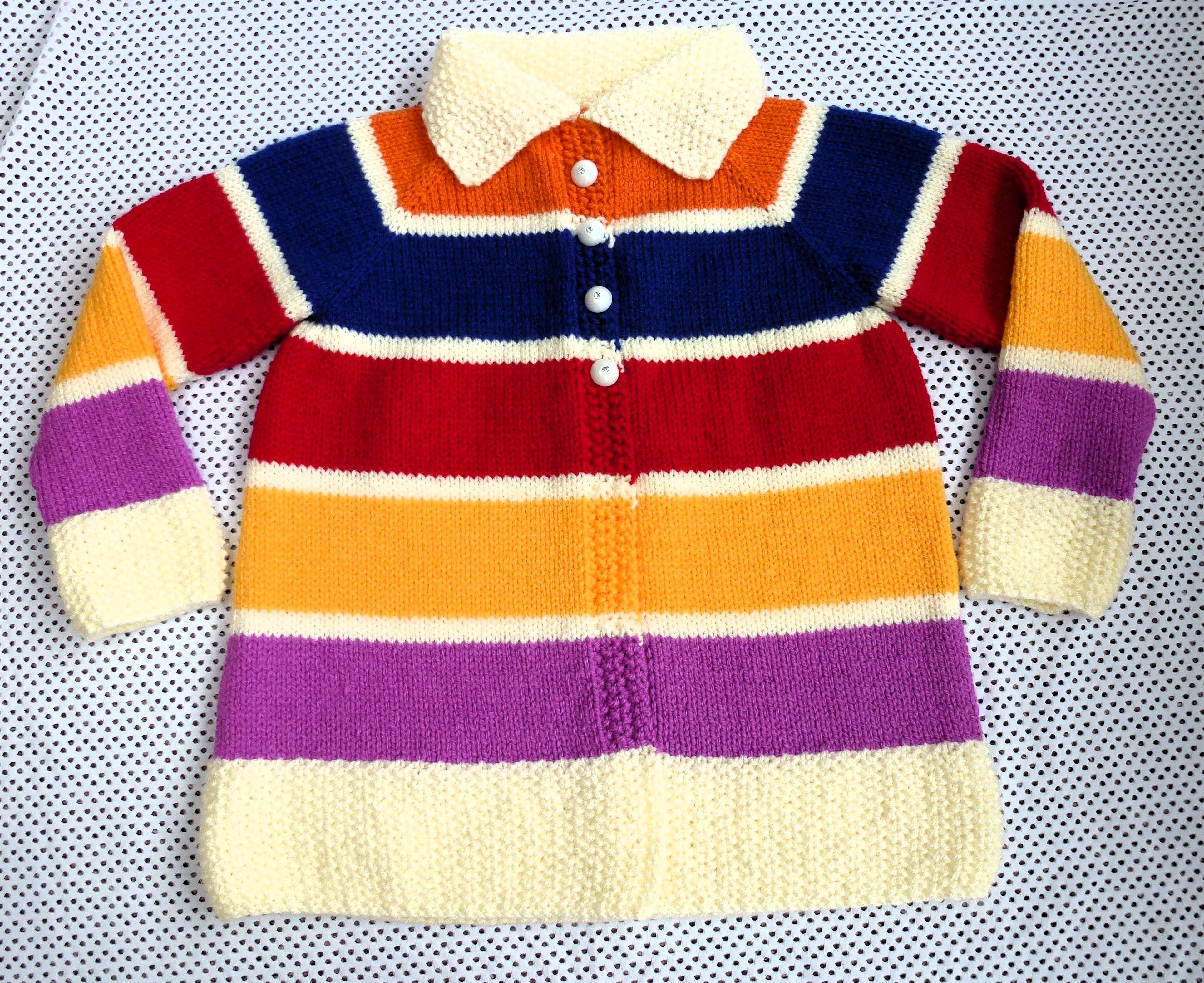 CHILDS Jacket - Hand Knitted