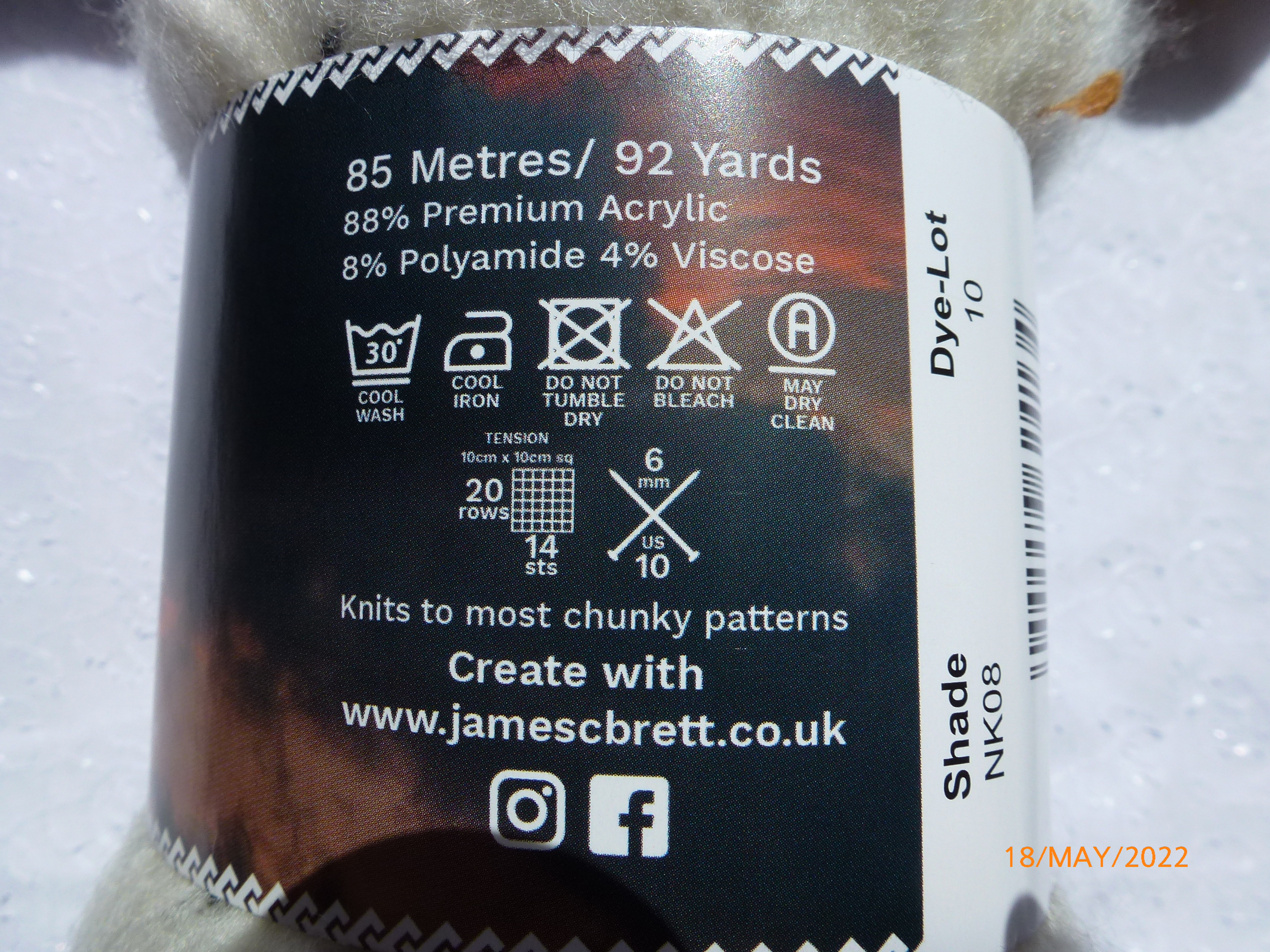 James Brett Norske CHUNKY