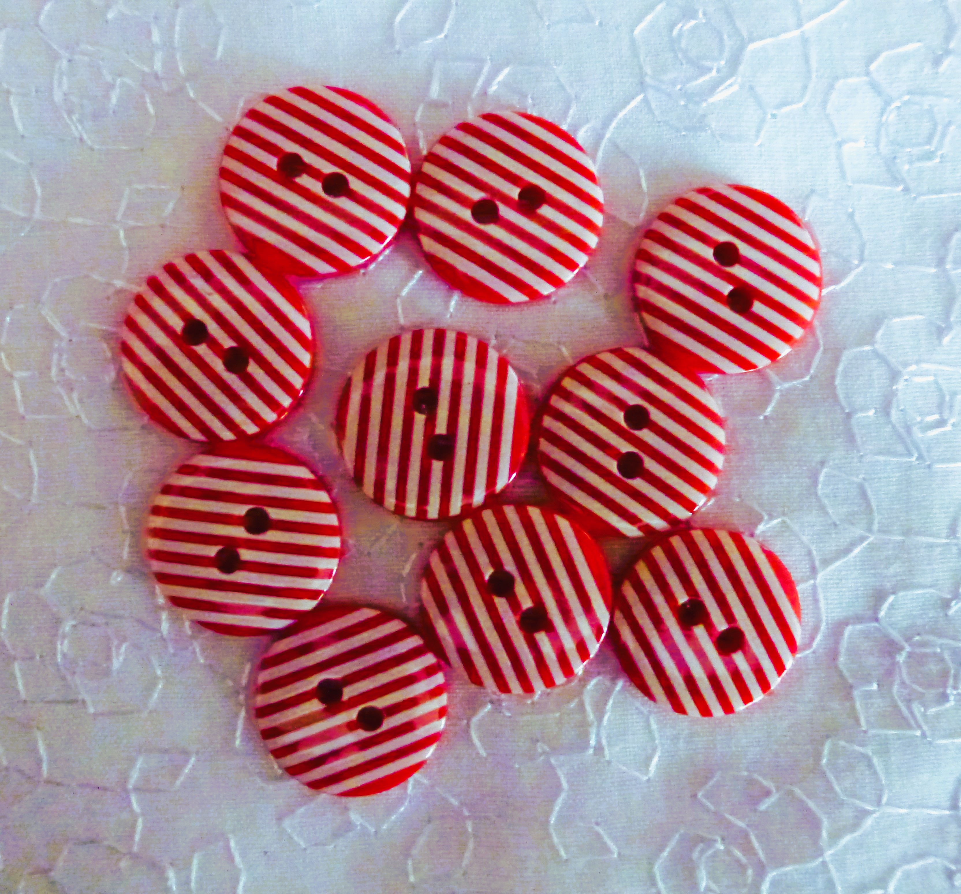STRIPE Buttons 18mm