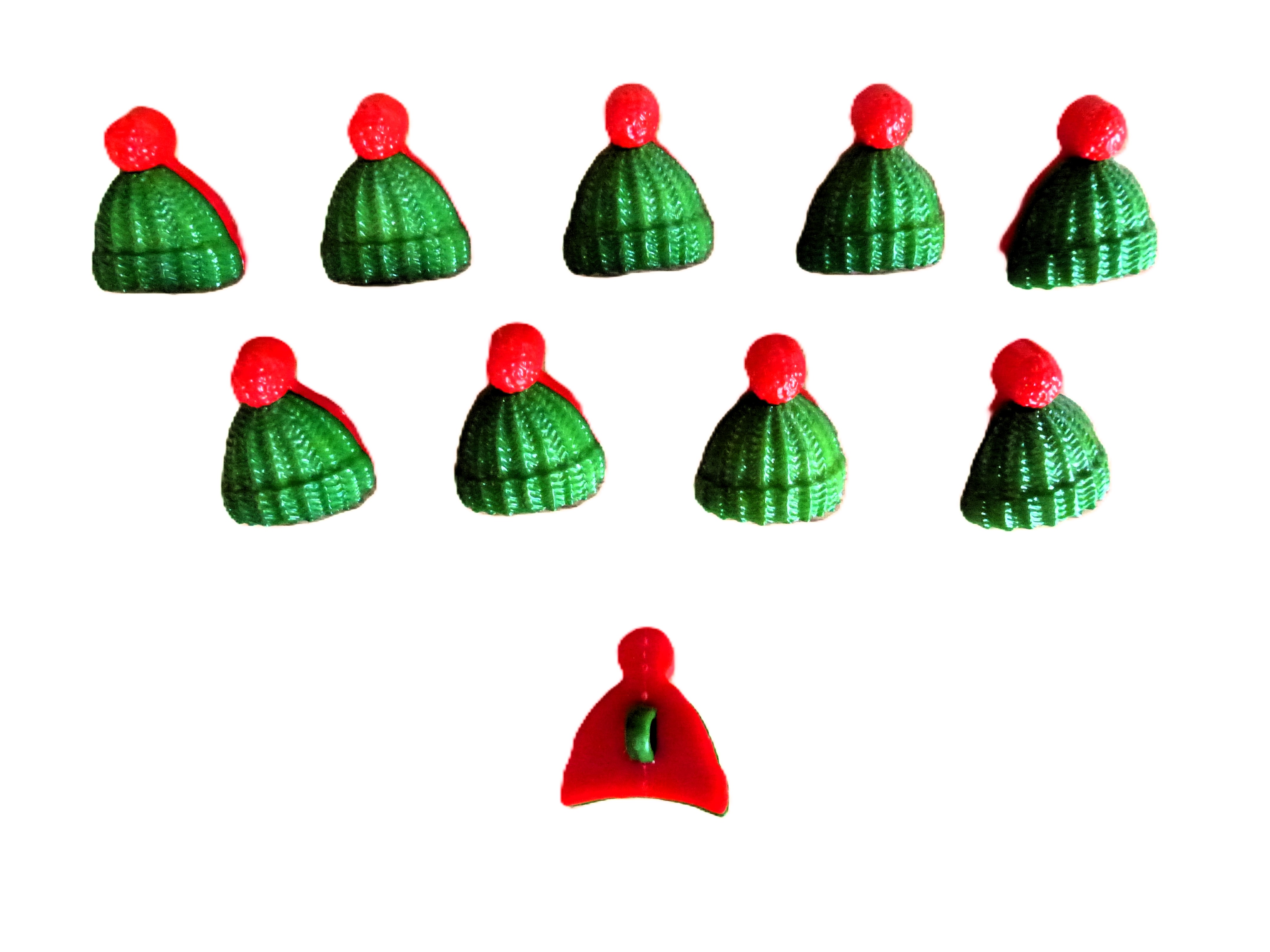 BOBBLE HAT Buttons - 18mm