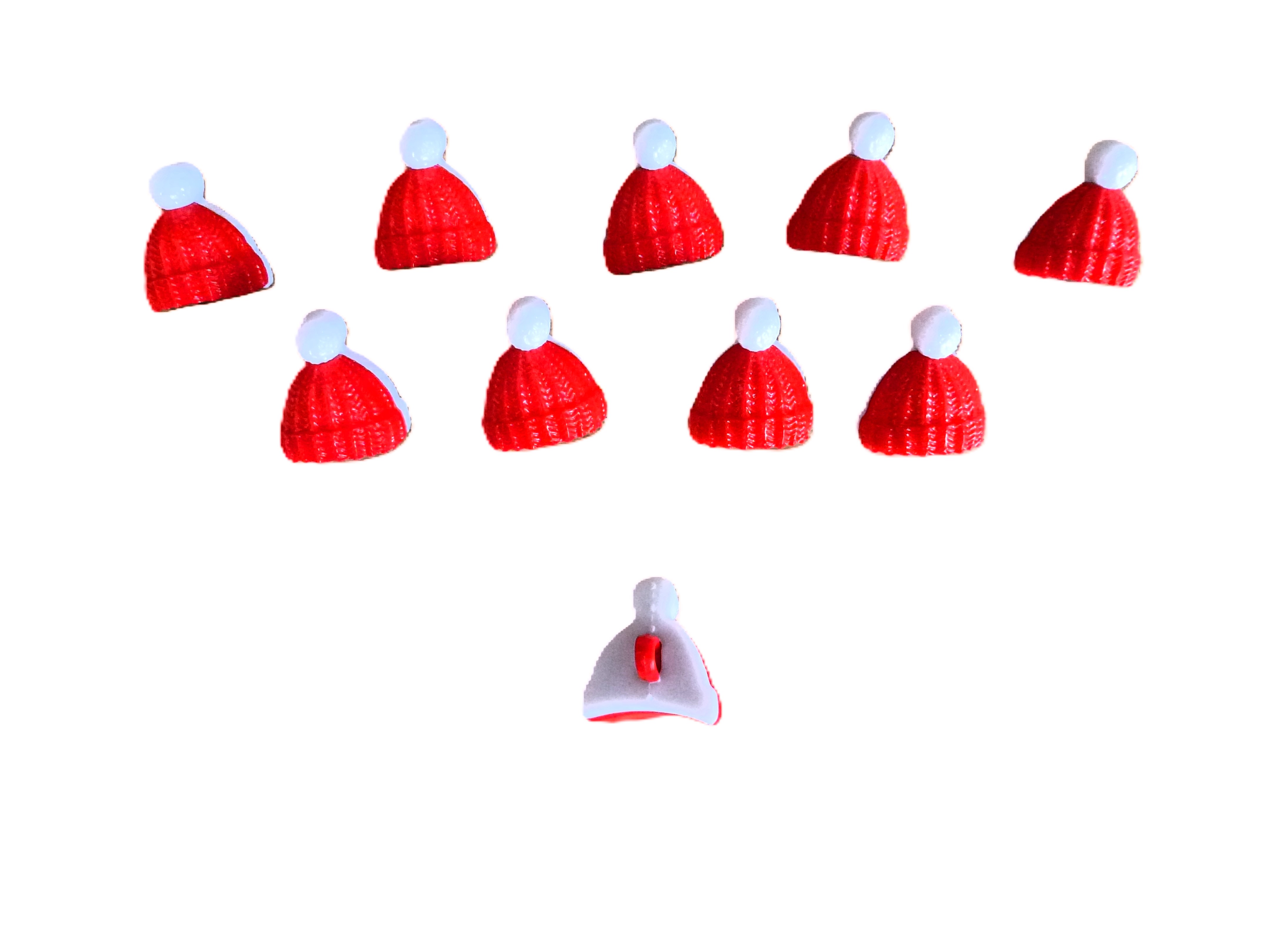 BOBBLE HAT Buttons - 18mm