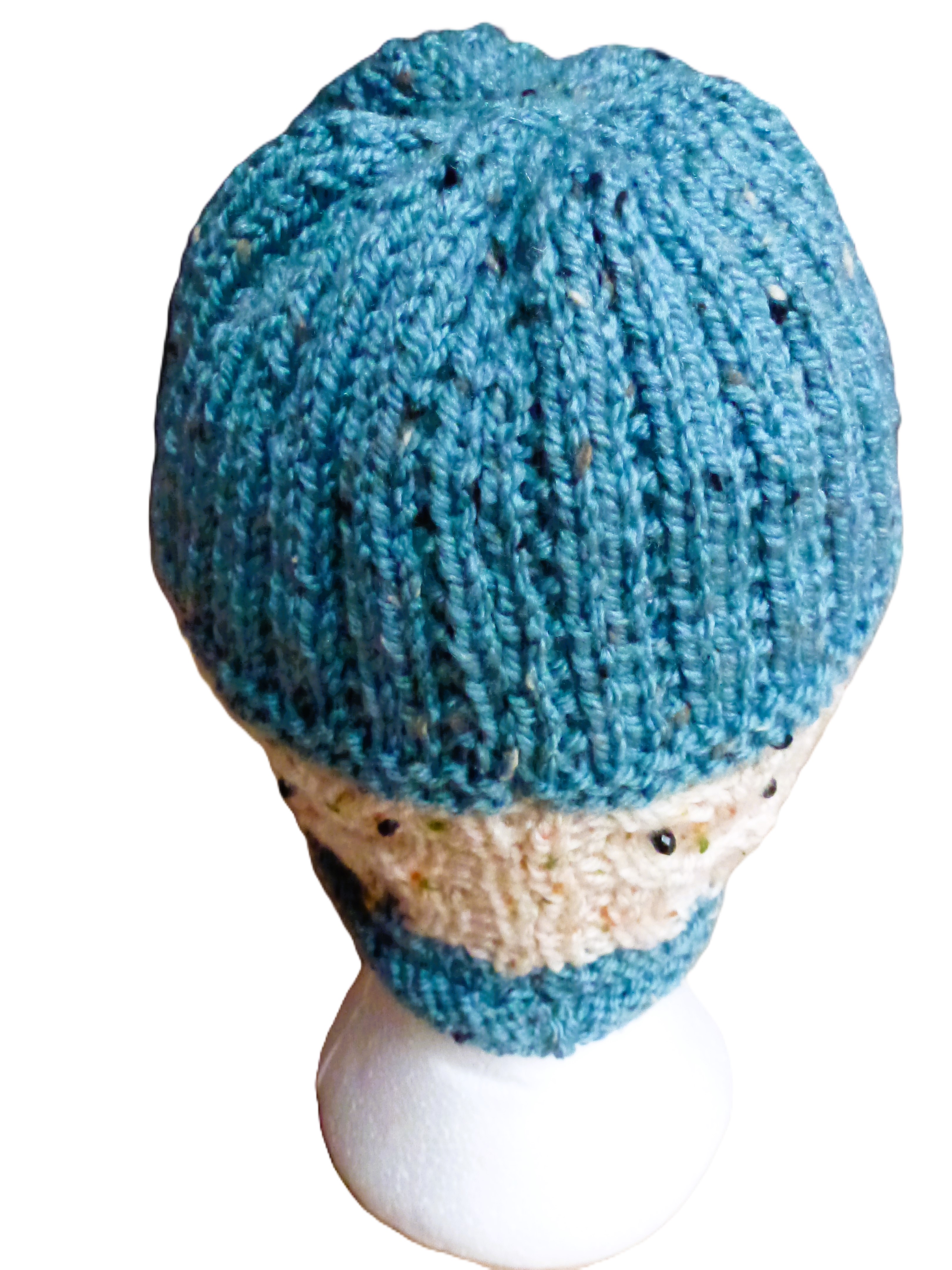 OWL Design Hat - Hand Knitted 