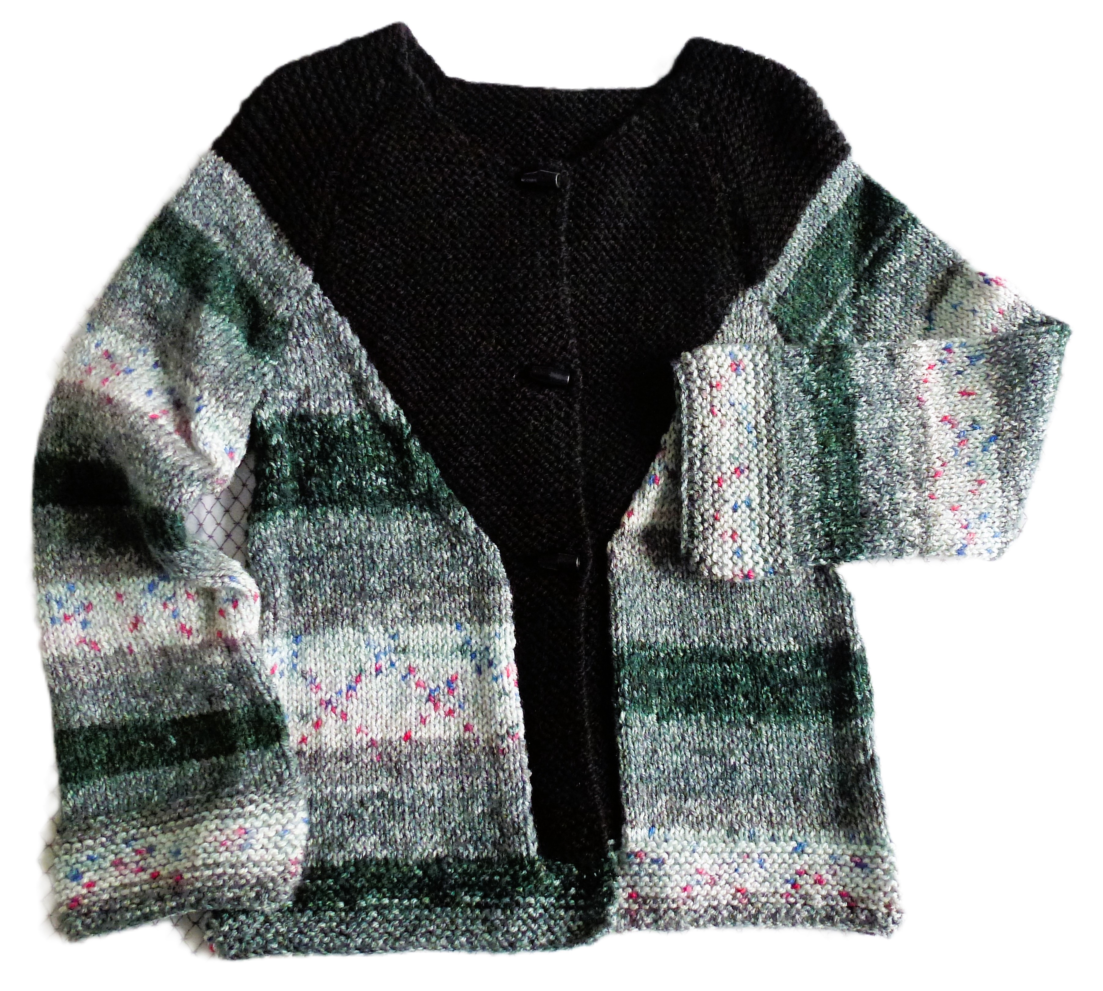 CHILDS Unusual JACKET - Hand Knitted