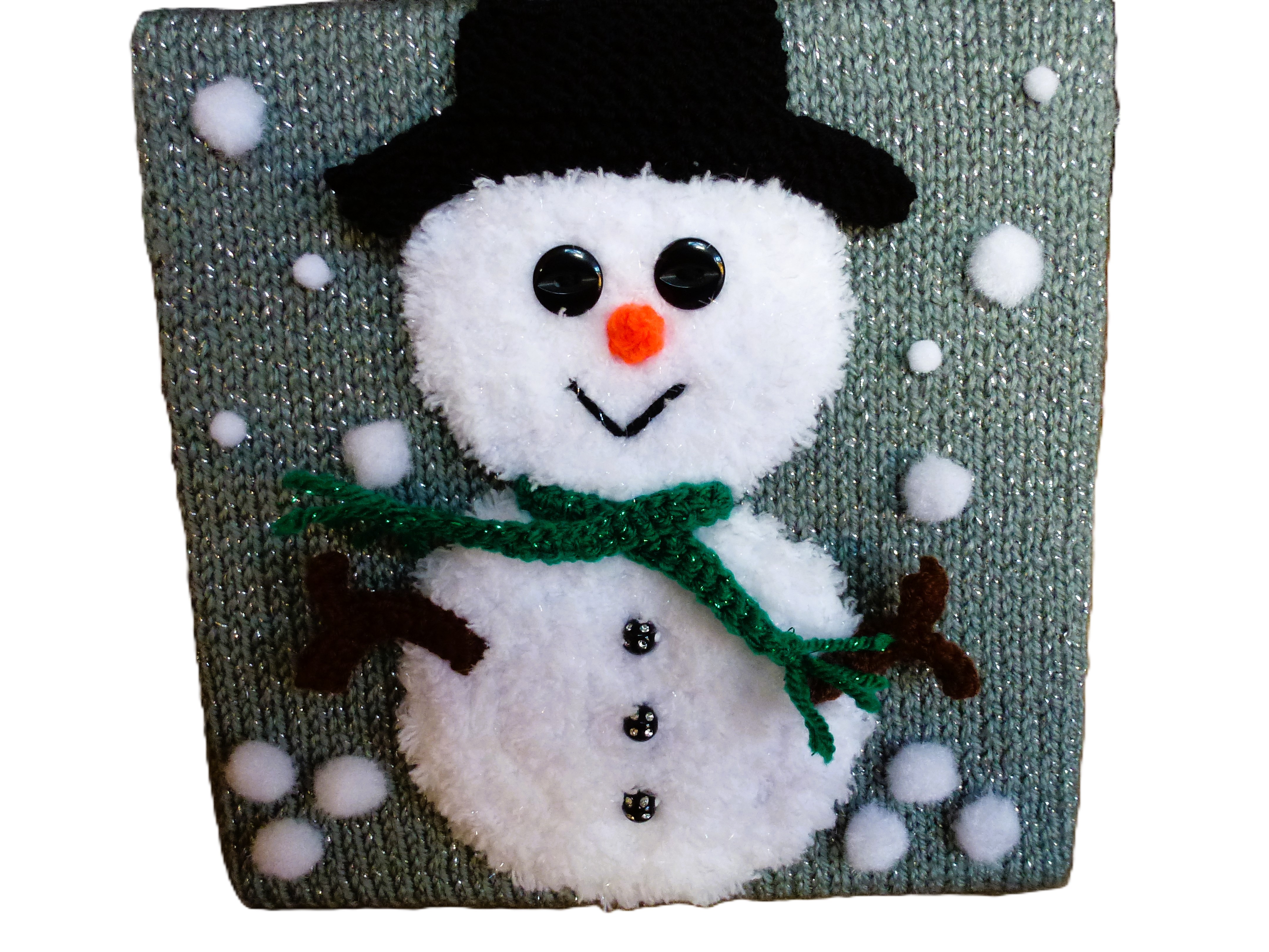 CHRISTMAS PICTURES - Hand Knitted