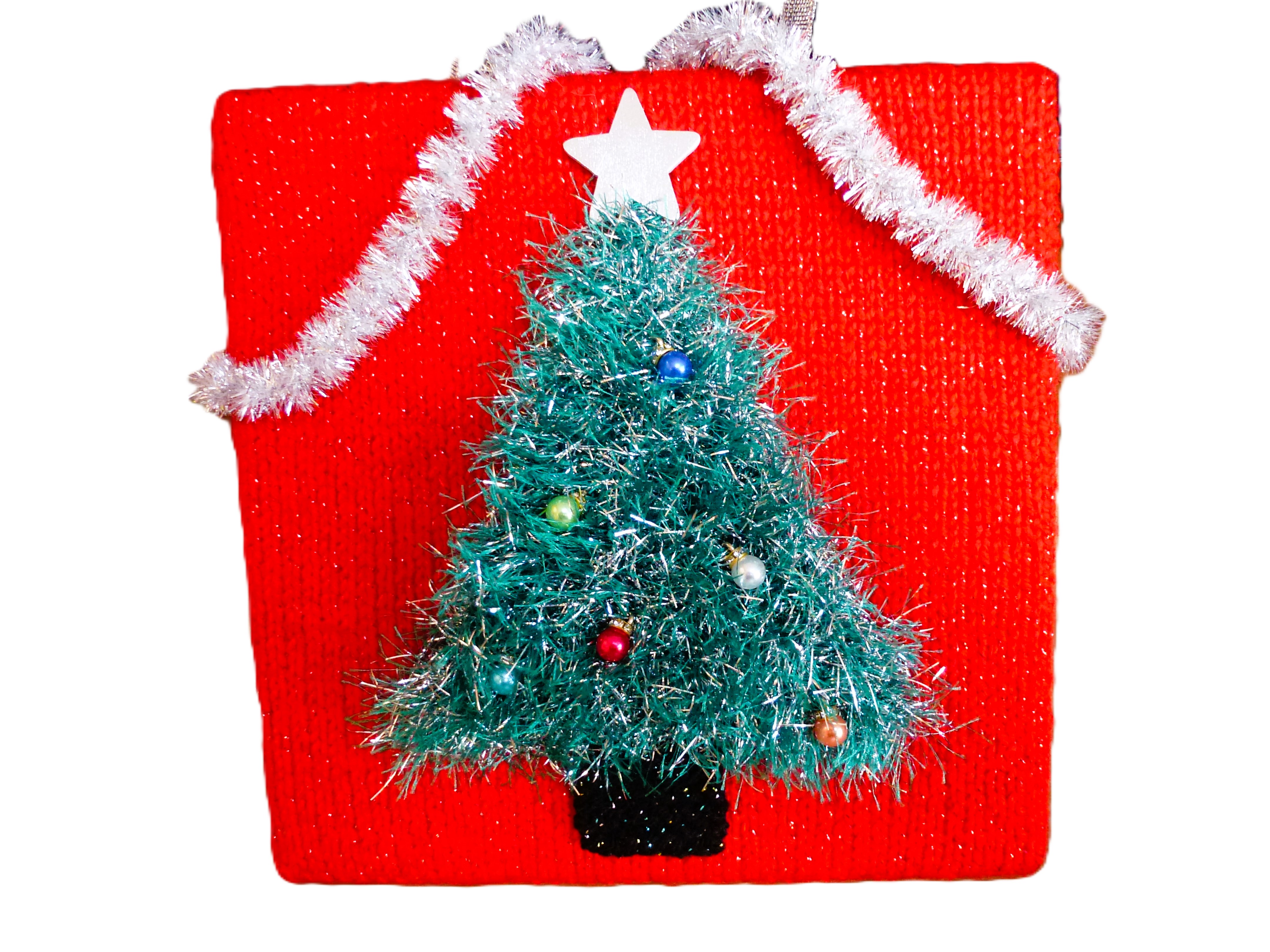 CHRISTMAS PICTURES - Hand Knitted