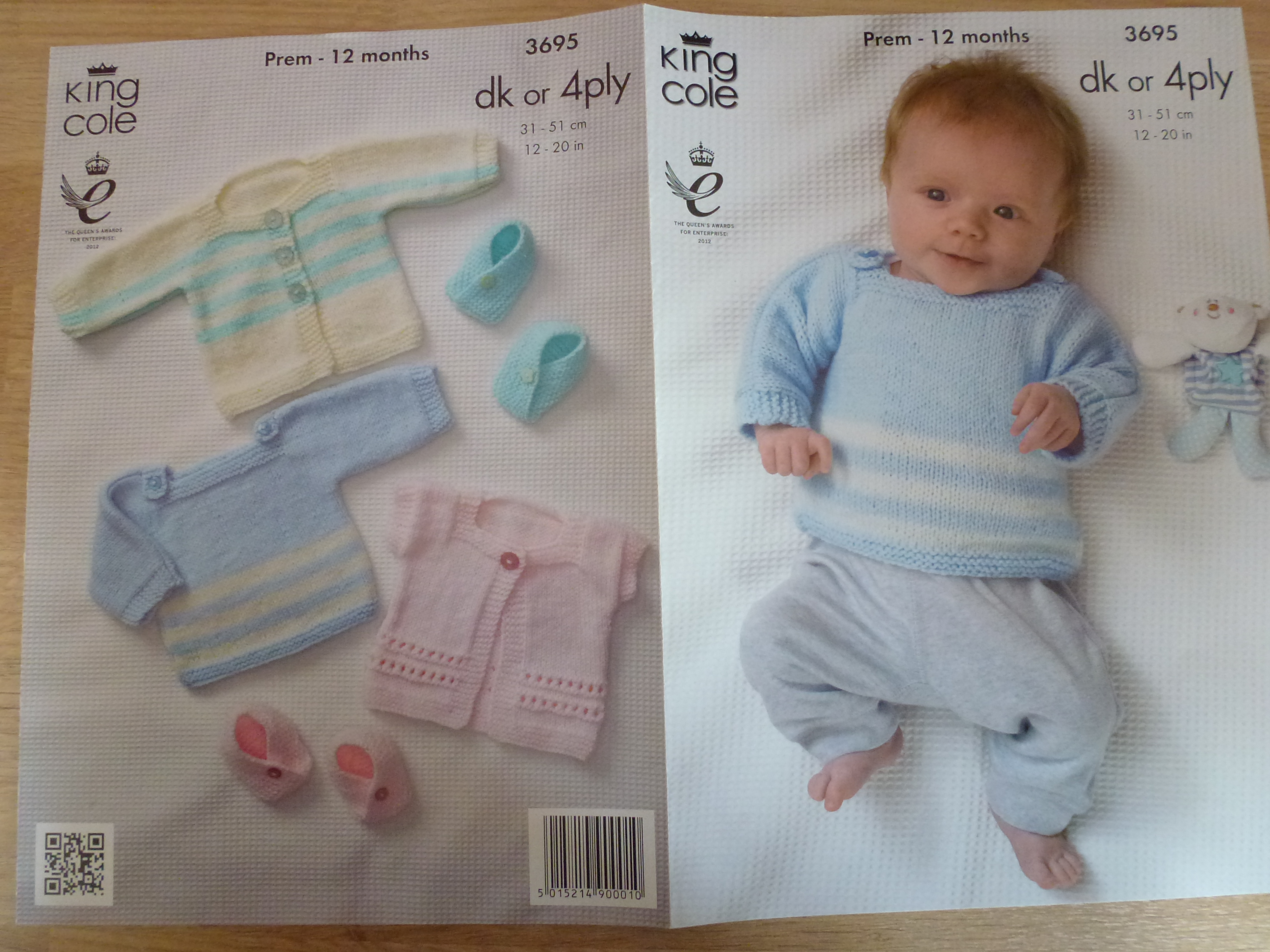 King Cole DK Baby/Child Knitting Patterns