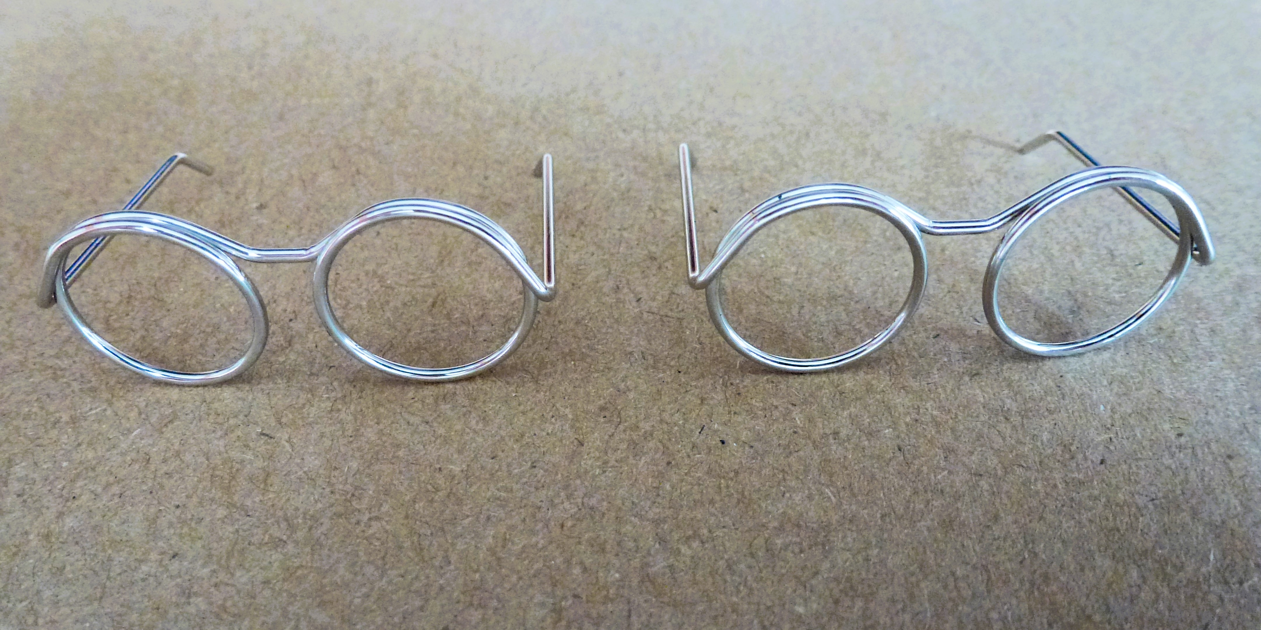 TINY GLASSES For Dolls & Bears - 35 x 22mm