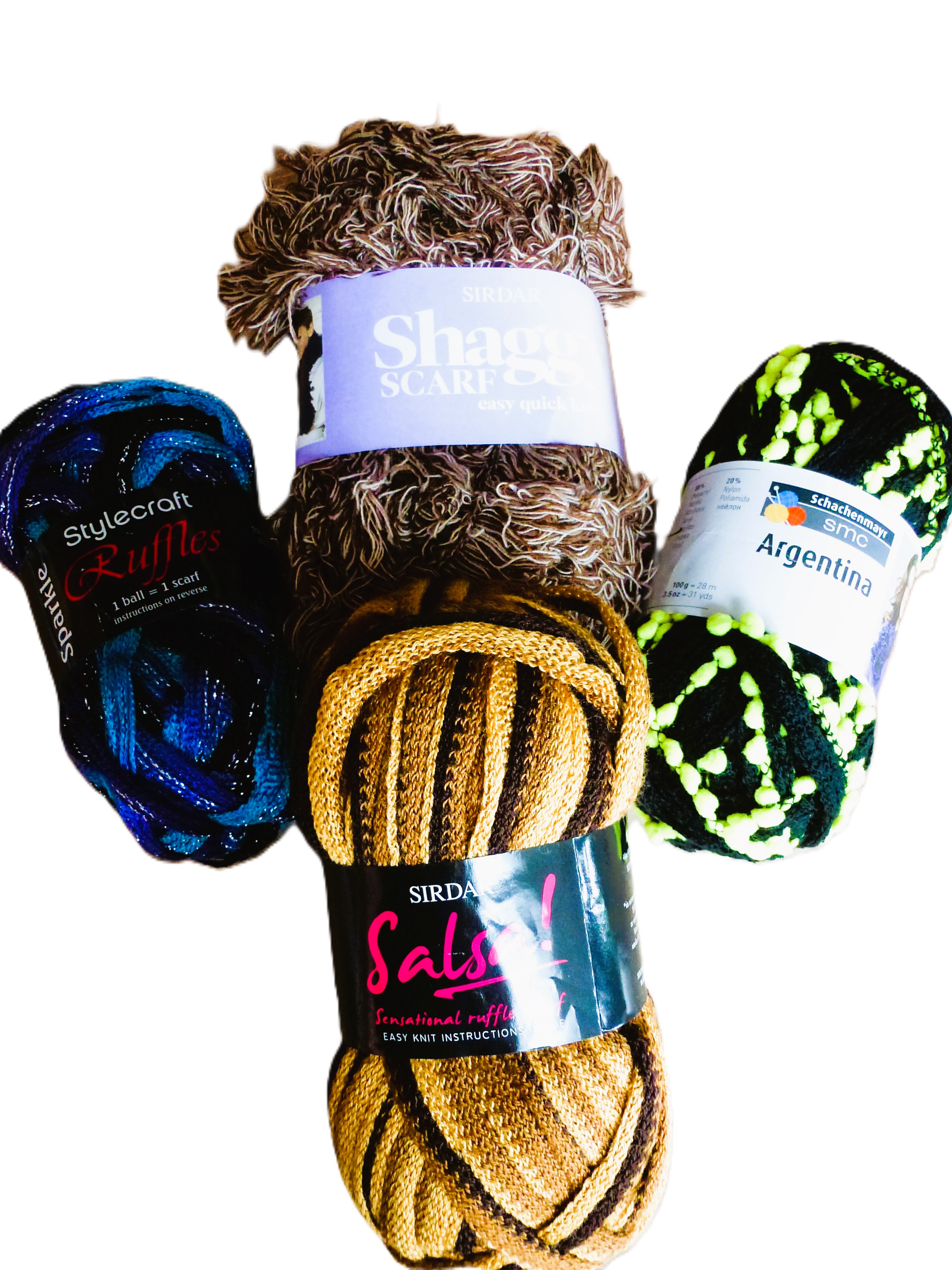 Scarf / Fashion Yarns BUNDLE