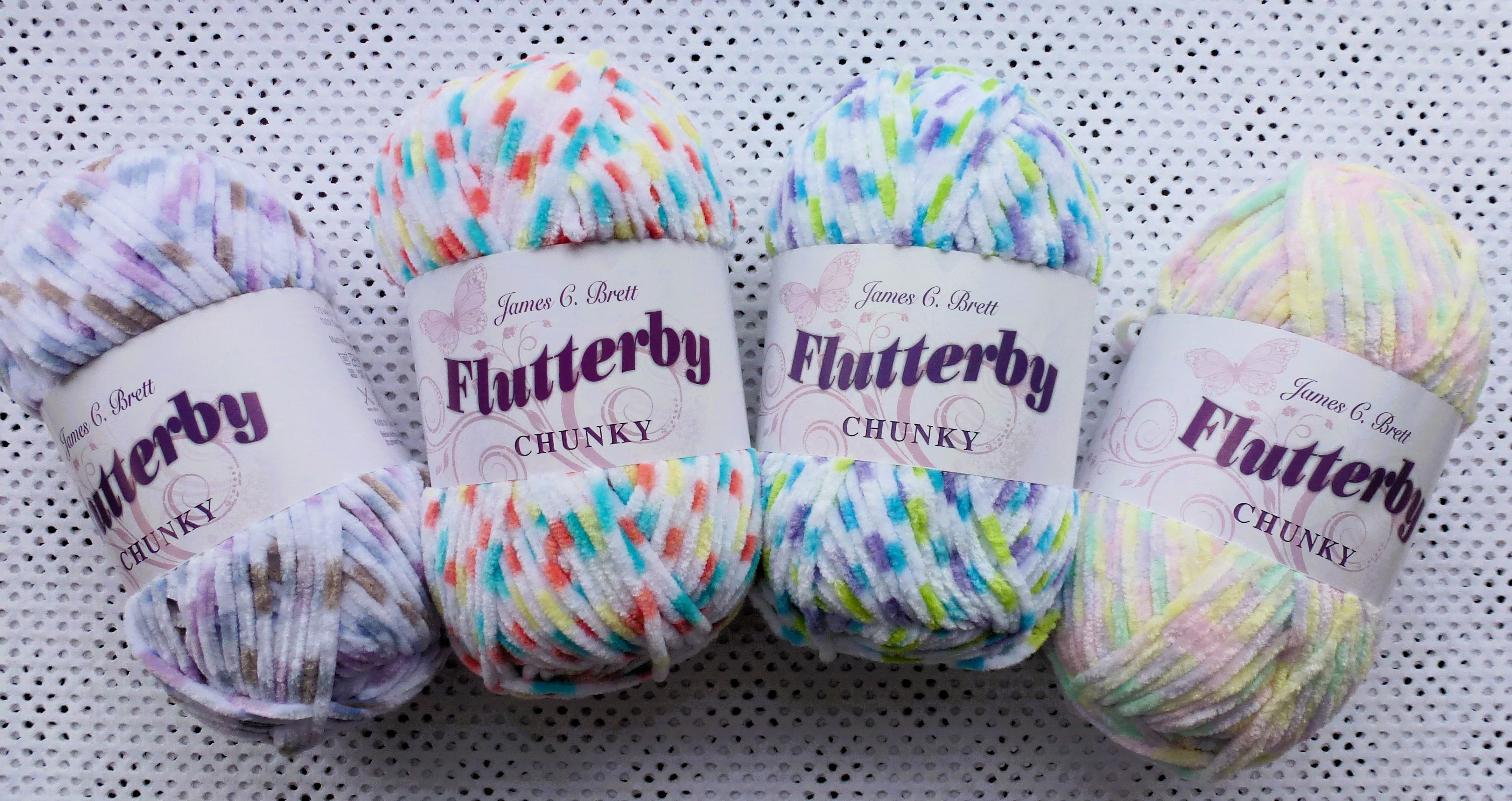 James Brett Flutterby Multi Colour CHUNKY