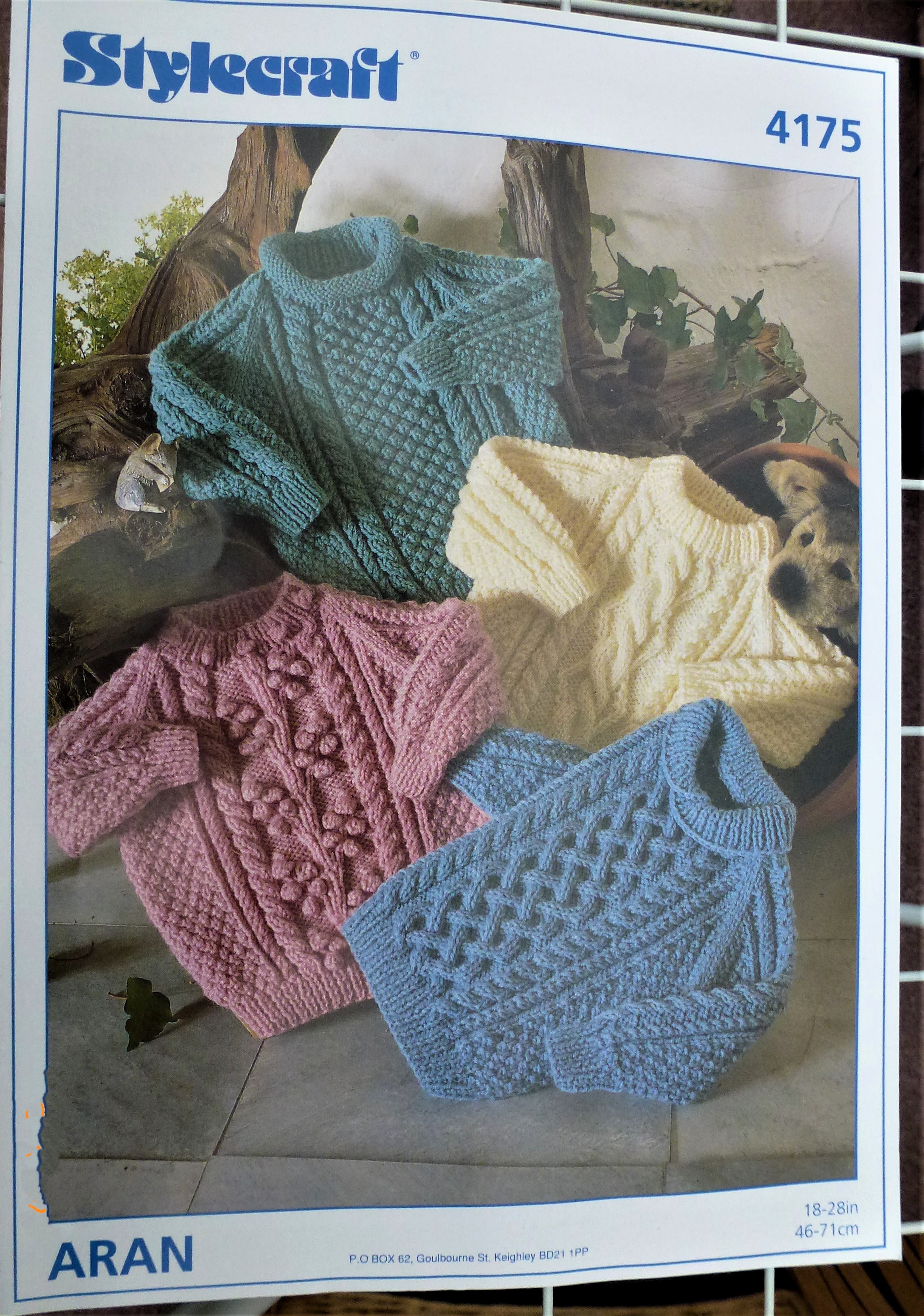 Stylecraft ARAN Baby/Child Knitting Patterns