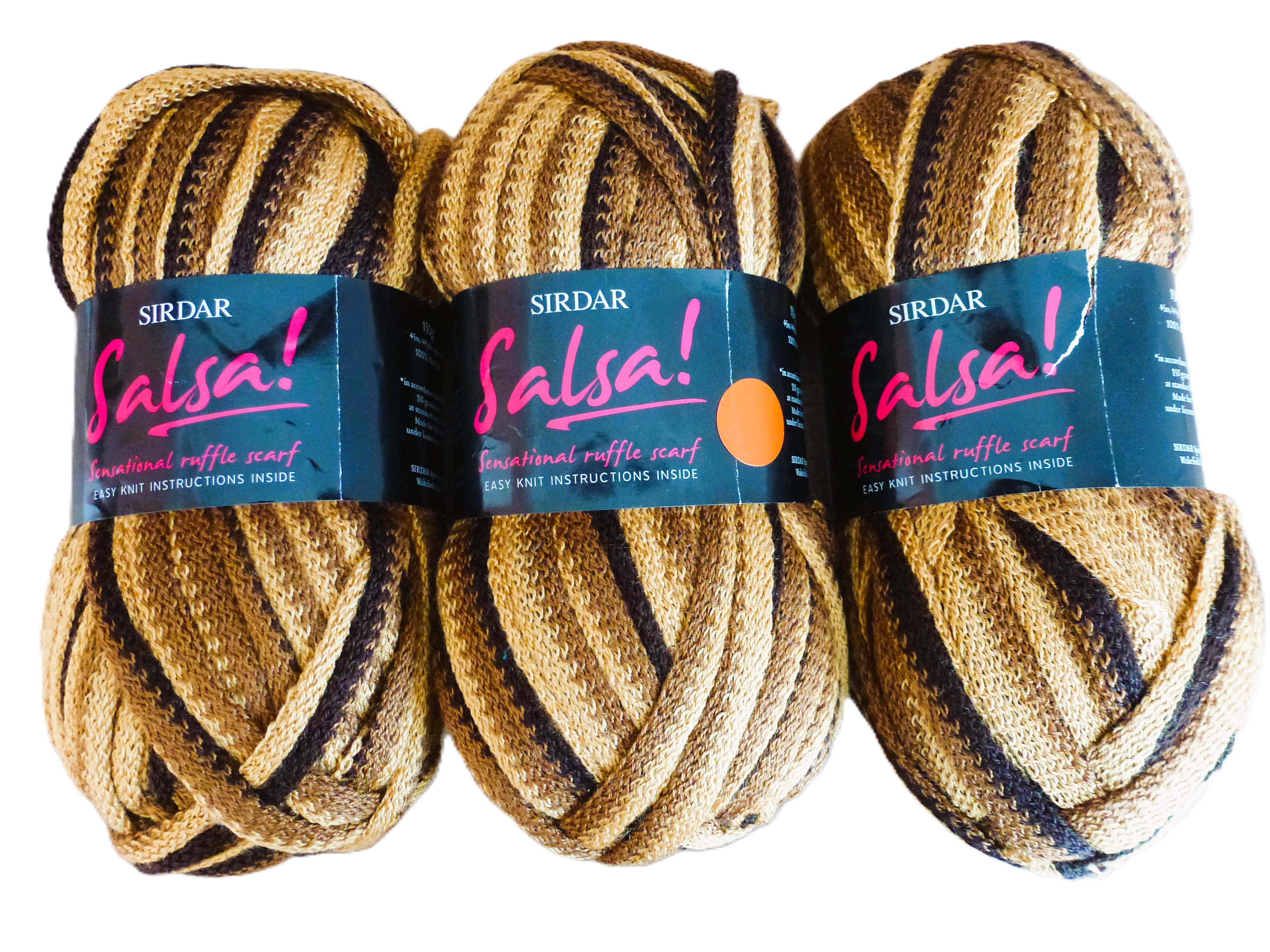 Scarf / Fashion Yarn SALSA BUNDLE