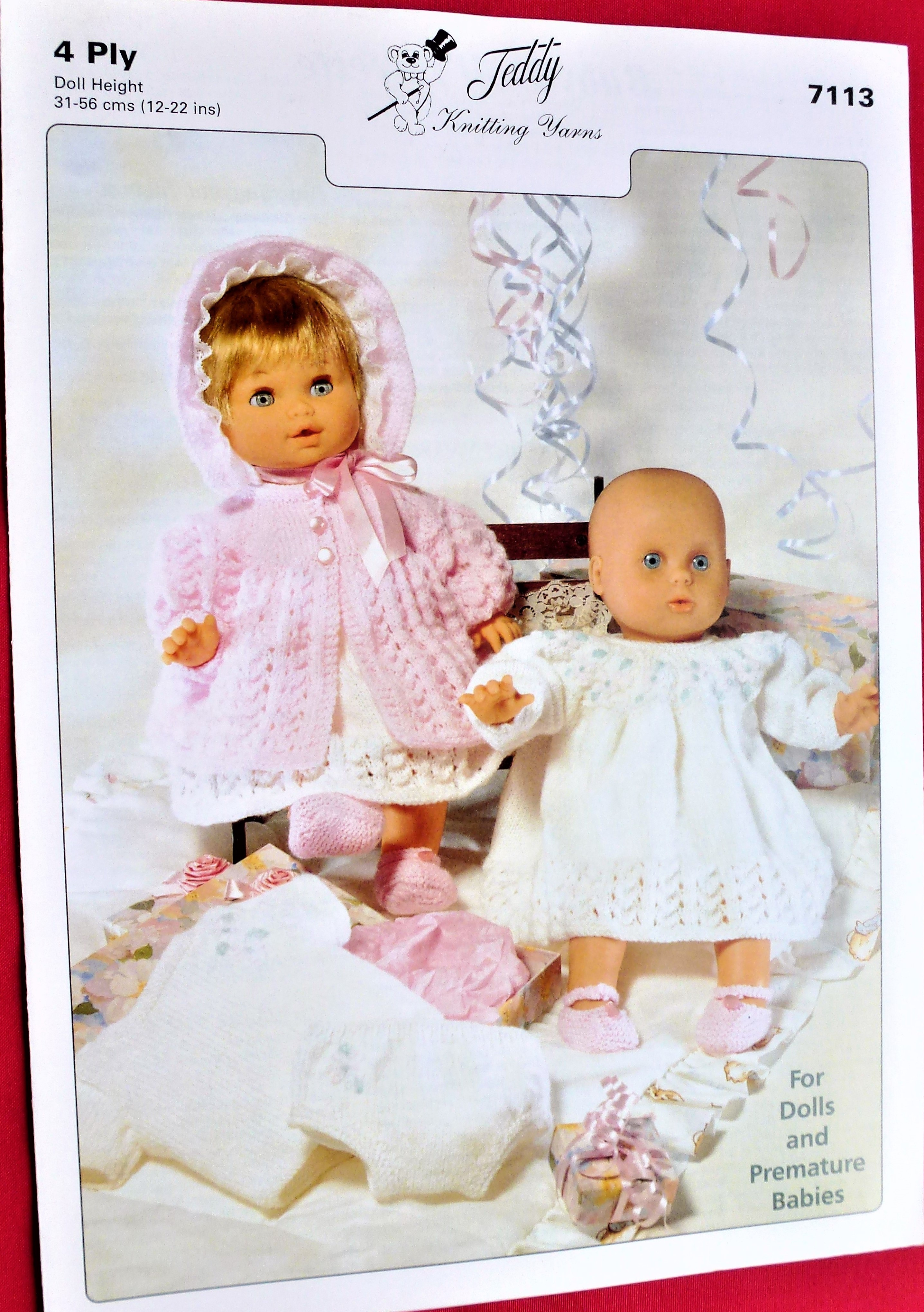 Doll & Teddy Clothing Knitting Patterns