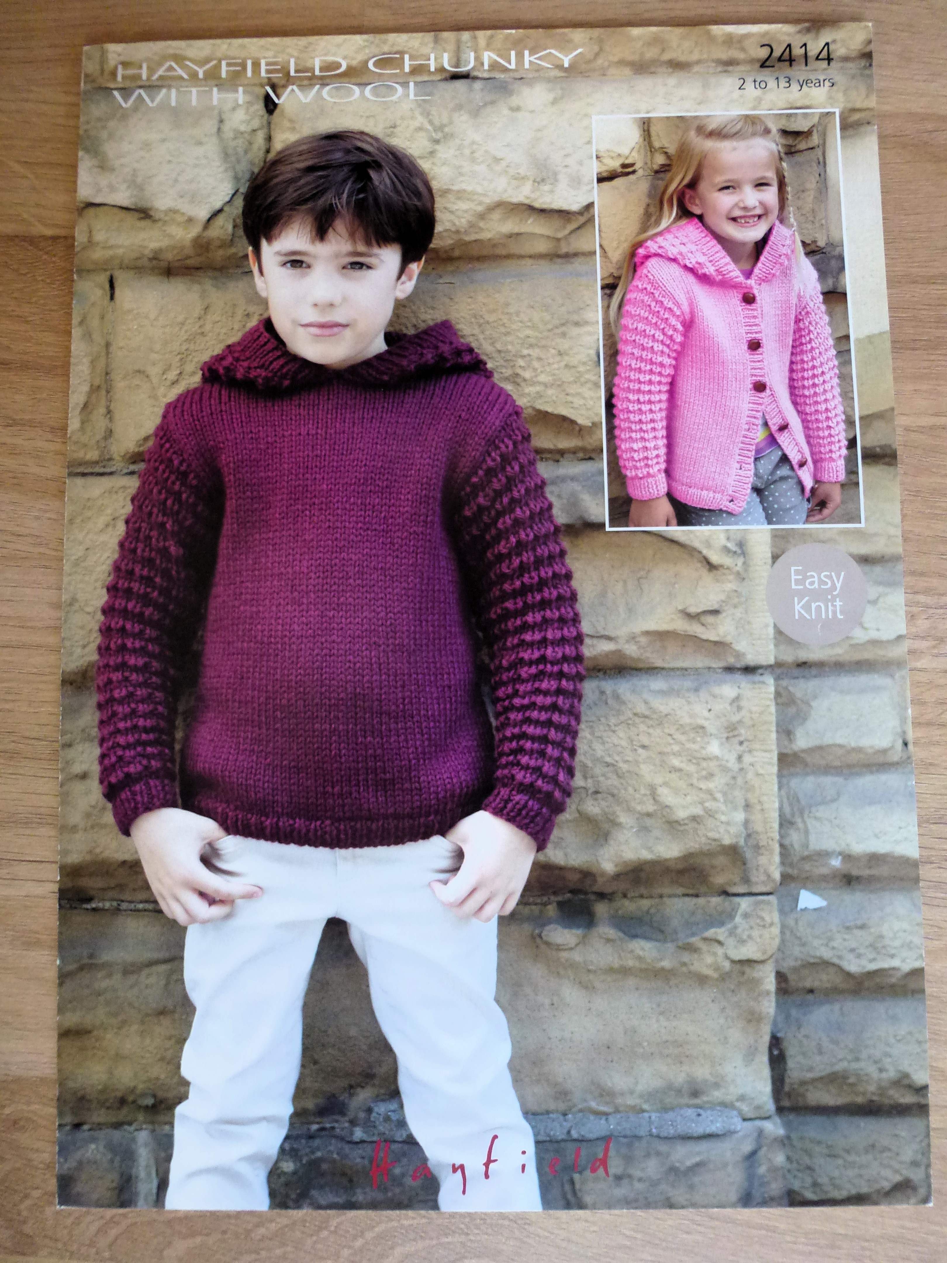 Sirdar & Hayfield CHUNKY Baby/Child Knitting Patterns