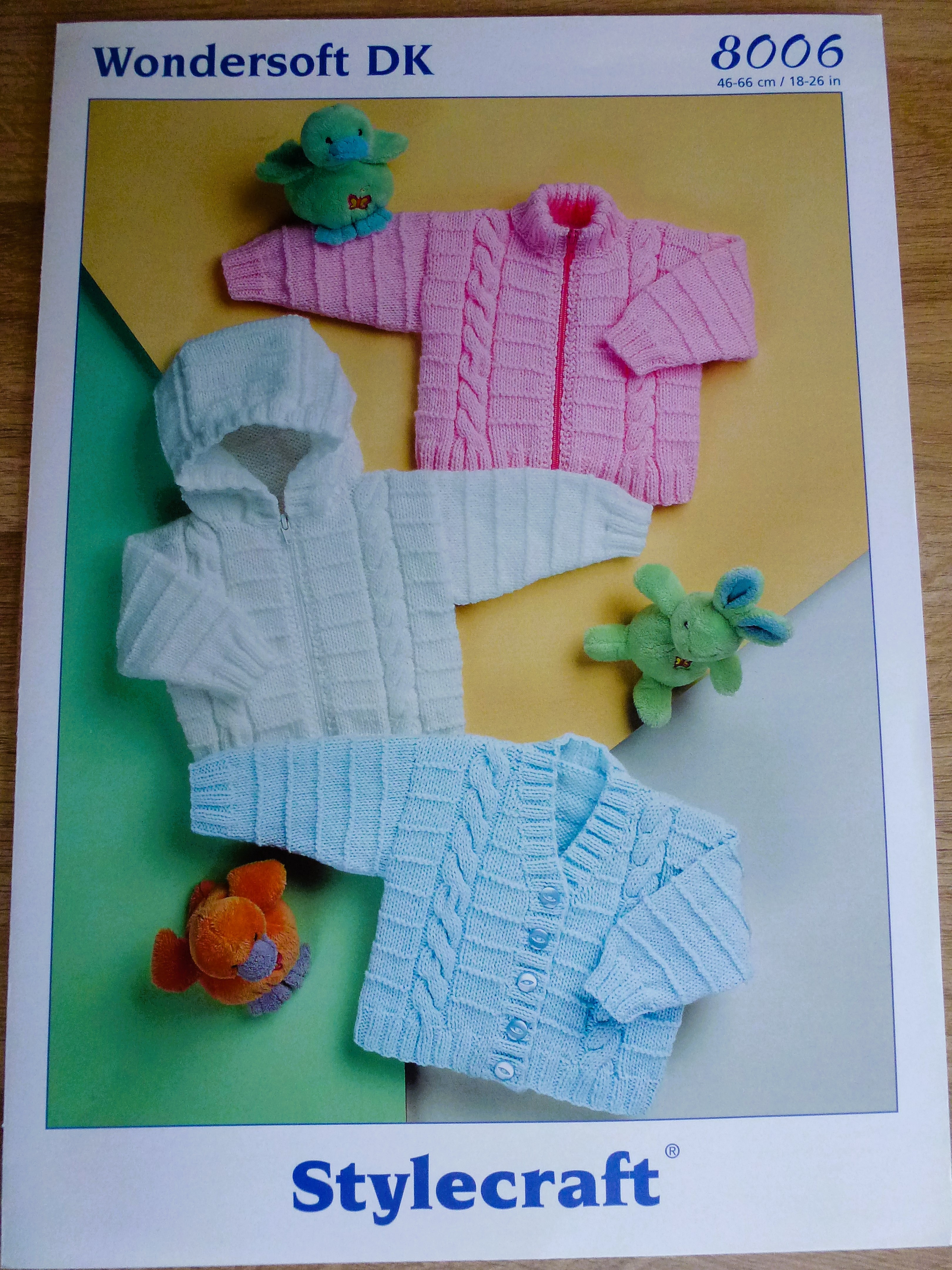 Stylecraft DK Baby/Child Knitting Patterns