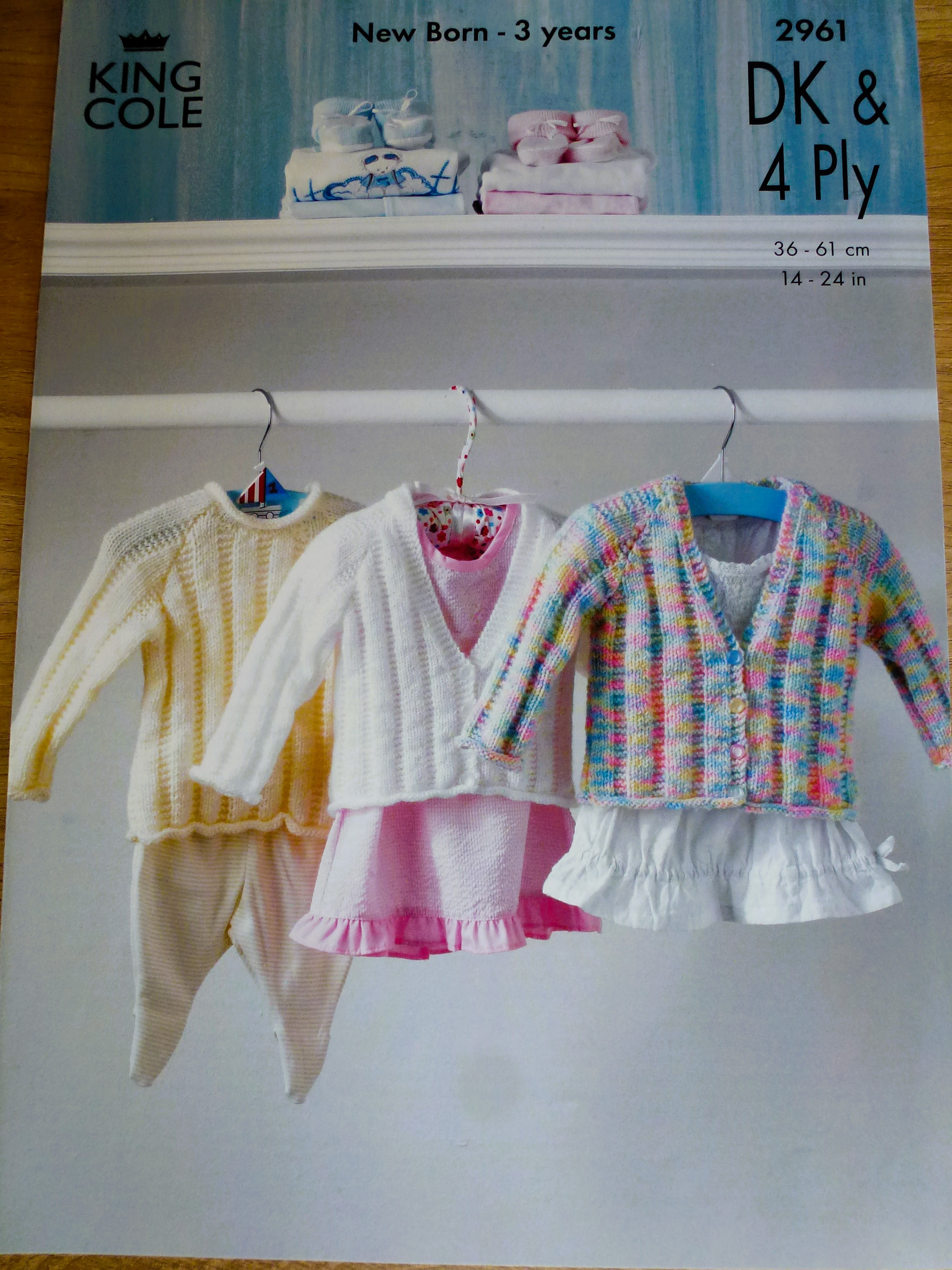 King Cole 4 ply & 3 ply Baby/Child Knitting Patterns