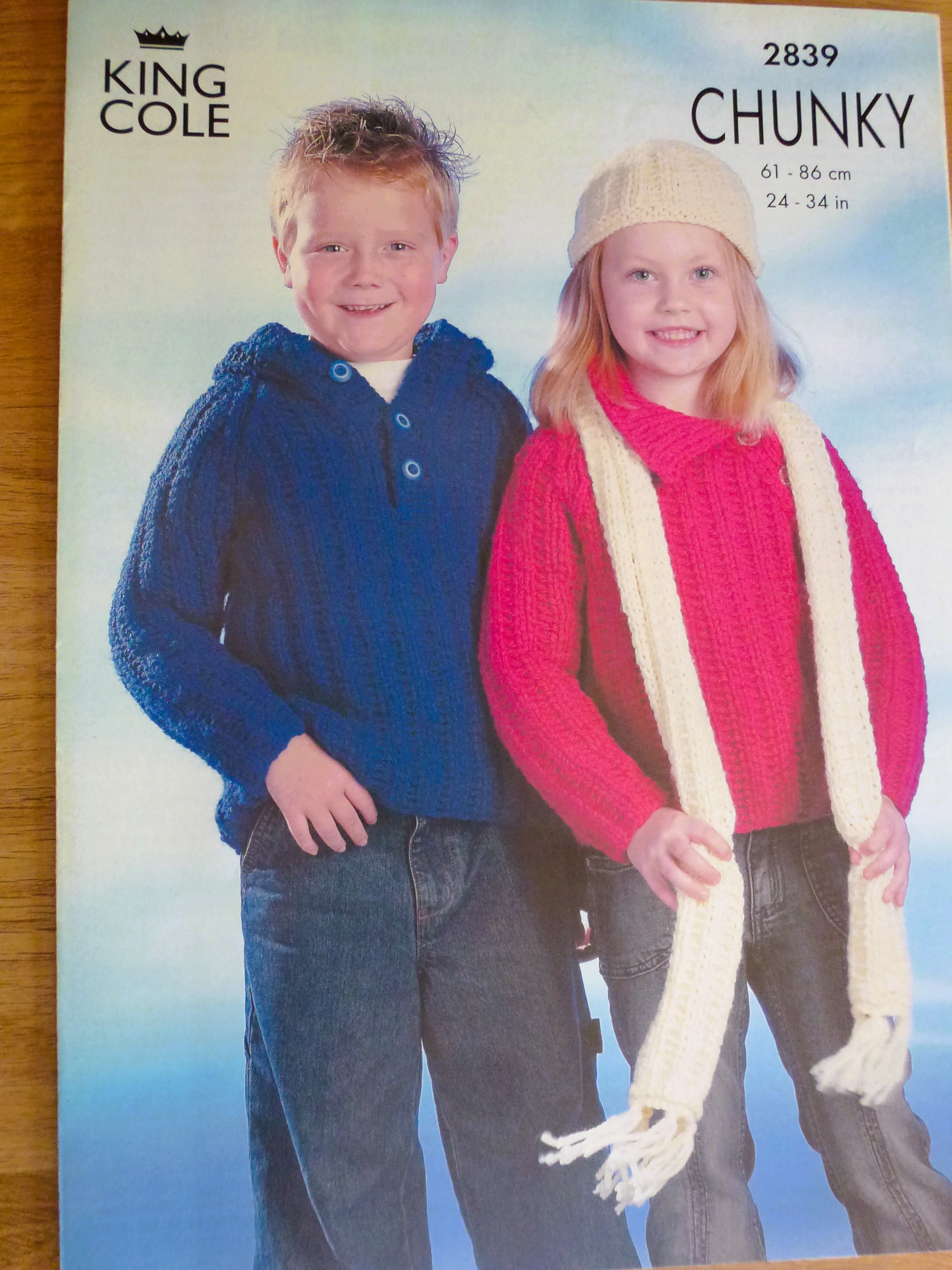 King Cole CHUNKY Baby/Child Knitting Patterns