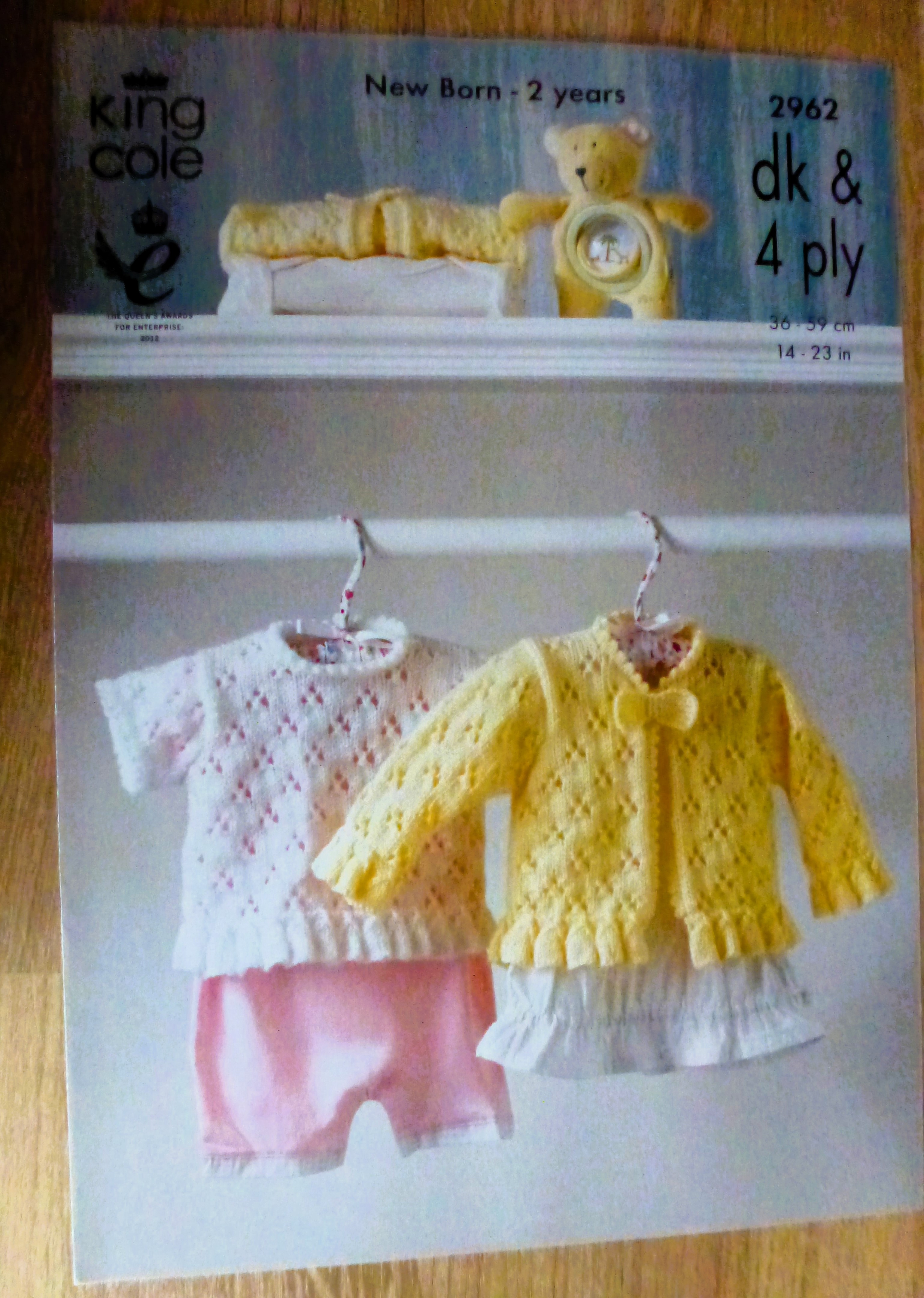 King Cole 4 ply & 3 ply Baby/Child Knitting Patterns