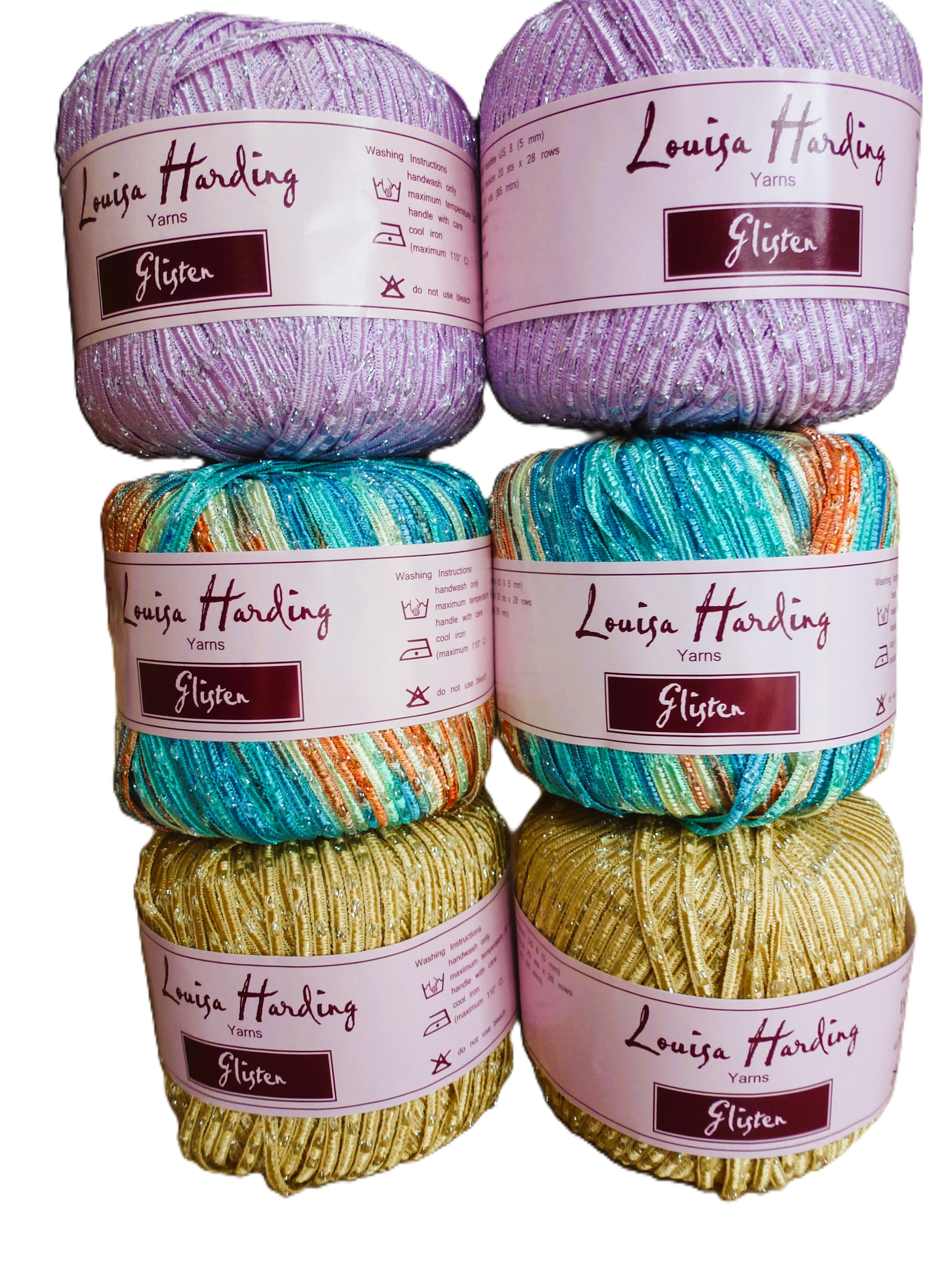 Louisa Harding GLISTEN Designer Yarn BUNDLE