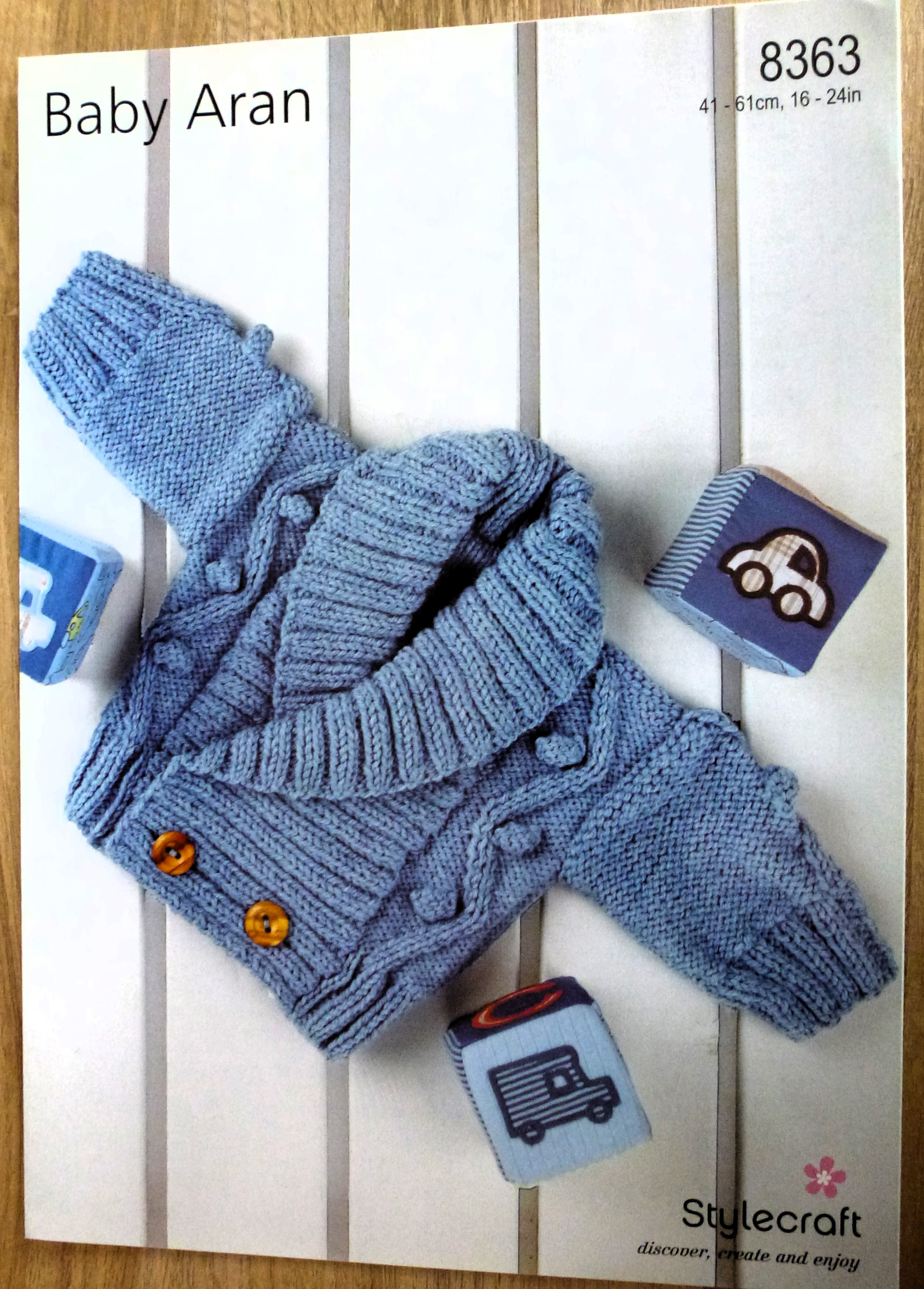 Stylecraft ARAN Baby/Child Knitting Patterns