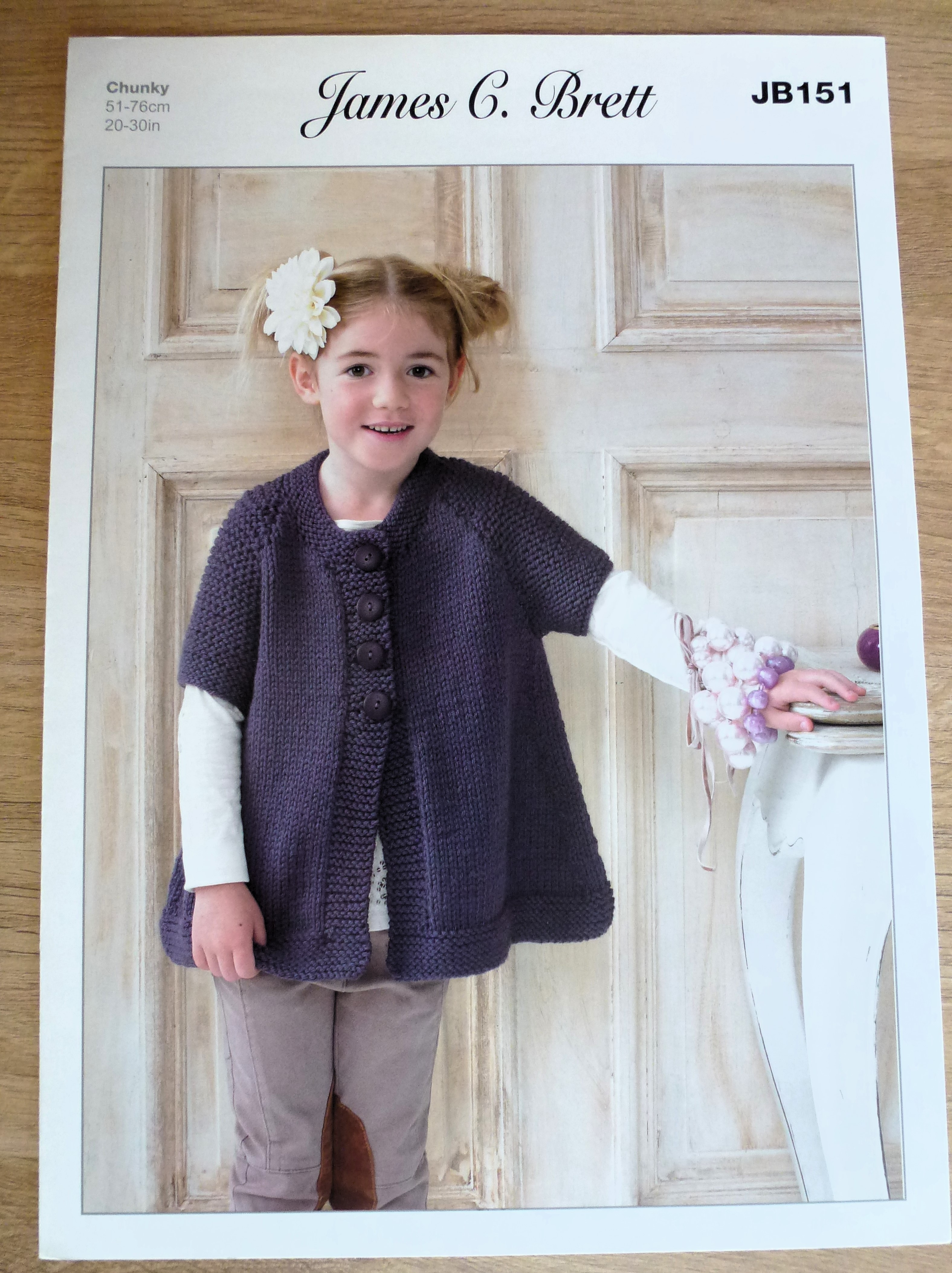 James Brett & Peter Gregory CHUNKY Baby/Child Knitting Patterns