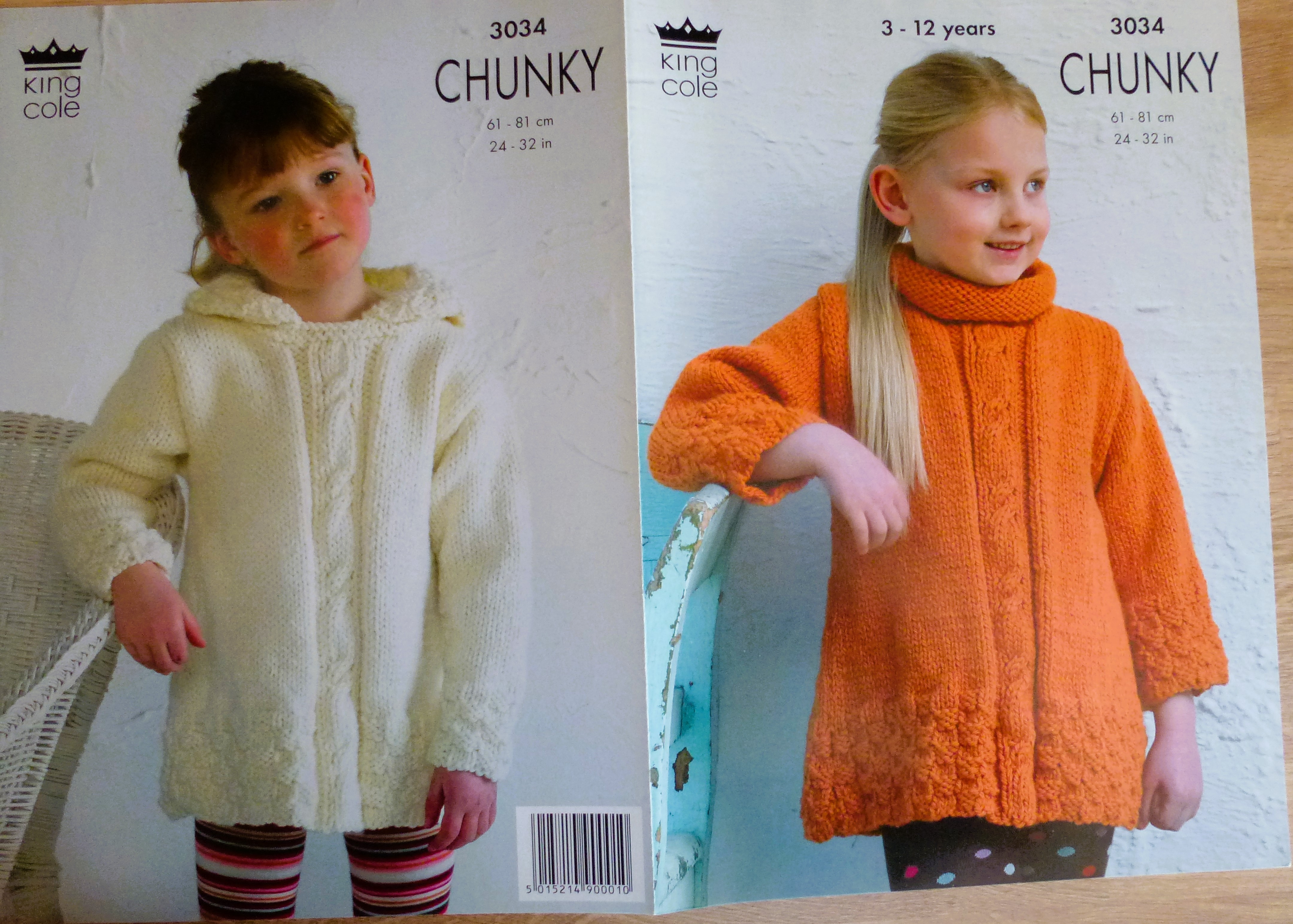 King Cole CHUNKY Baby/Child Knitting Patterns