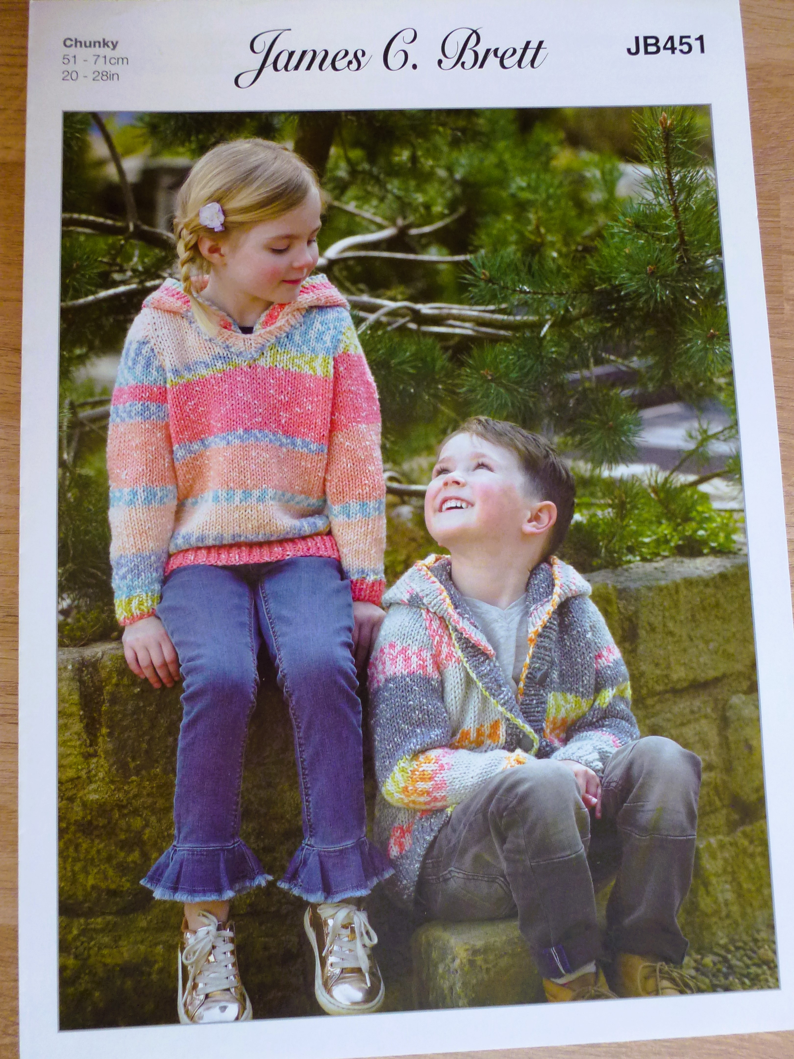 James Brett & Peter Gregory CHUNKY Baby/Child Knitting Patterns