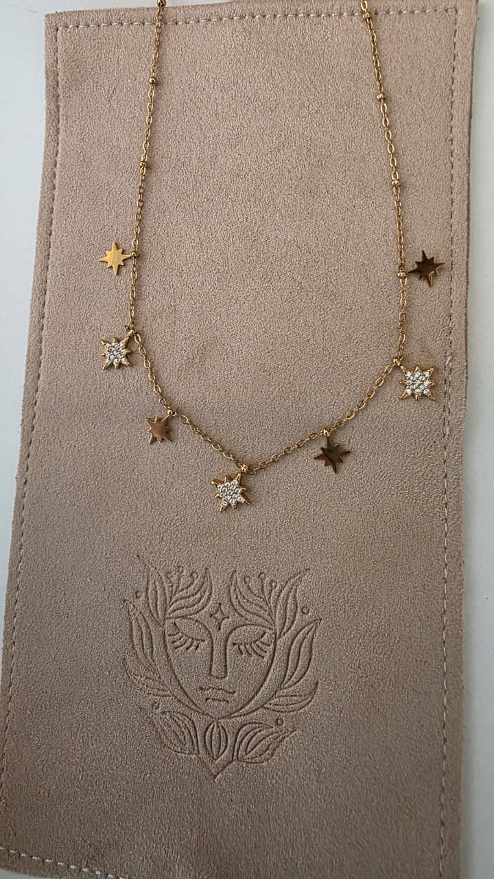 Star Charm Gold Necklace