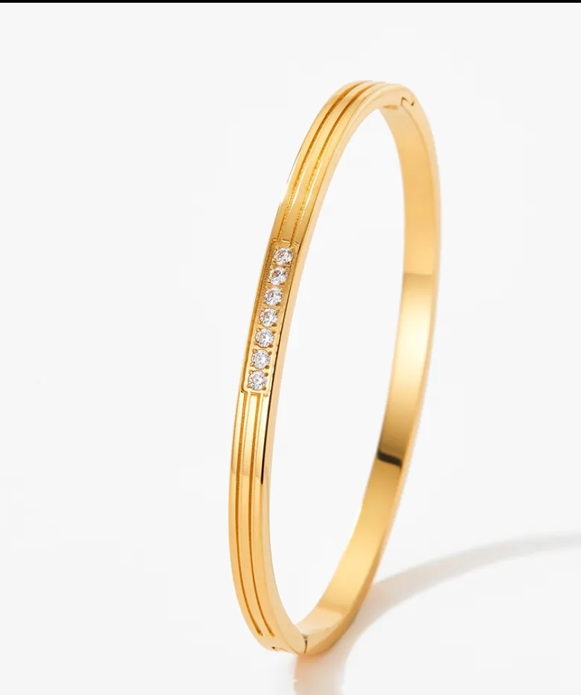 MIDDLE ZIRCON bangle 