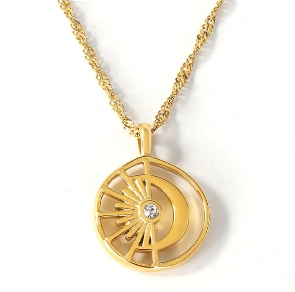 SUN MOON necklace 