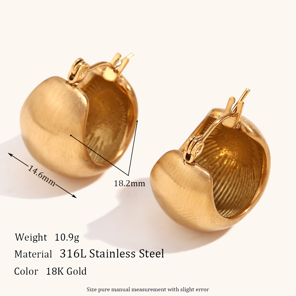 HILARY MATTE earrings 