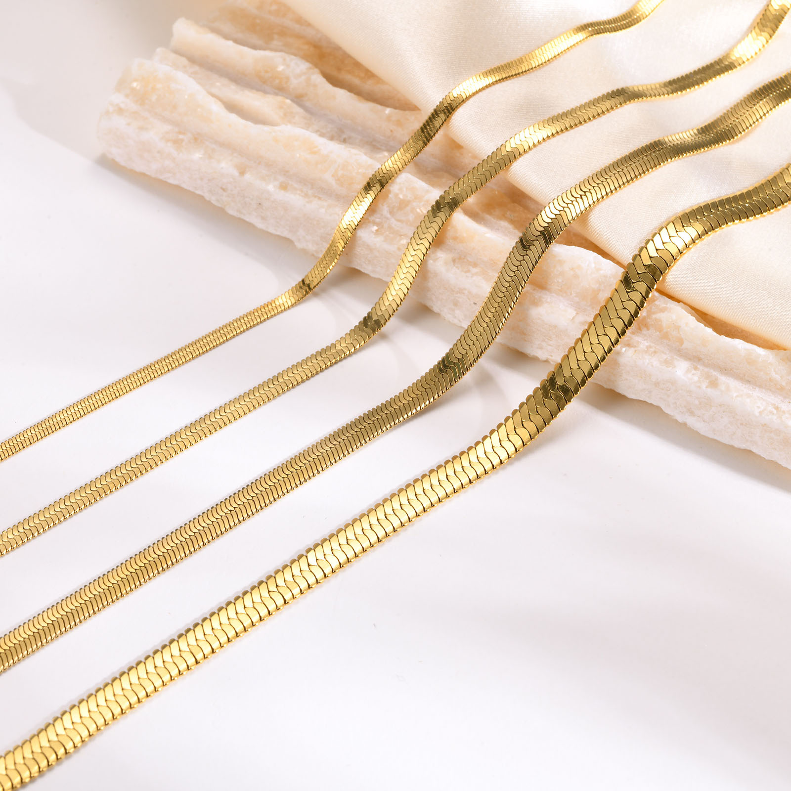 SNAKE SKIN necklaces 