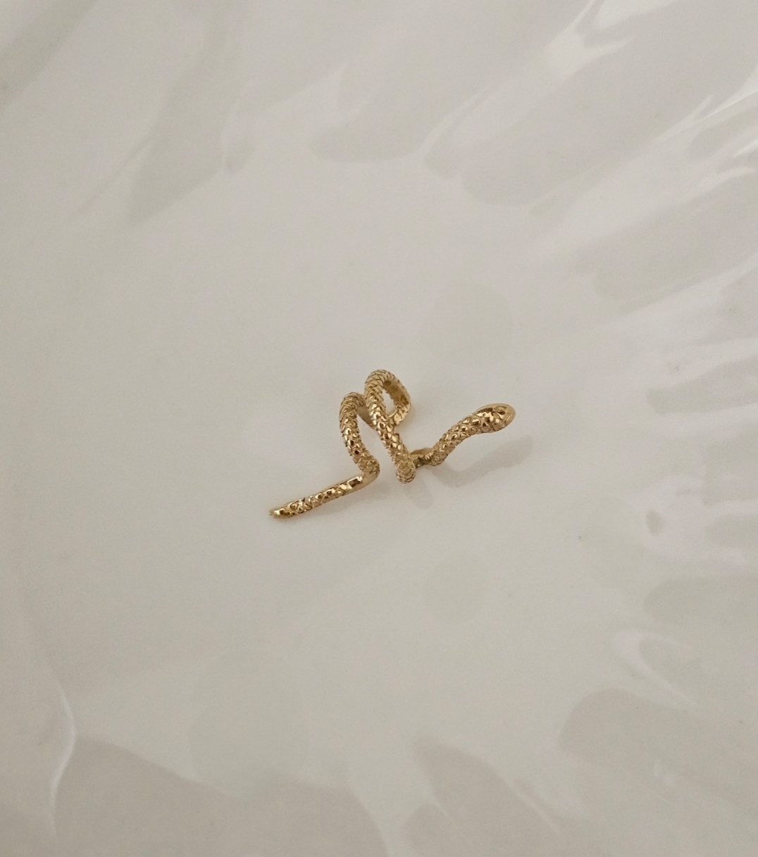 SNAKE EAR CUFFS 