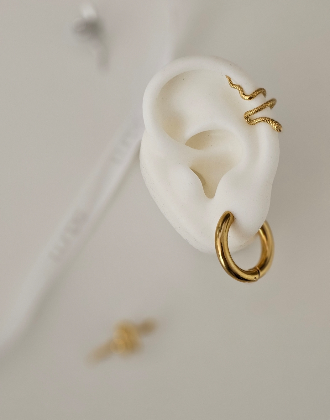 SNAKE EAR CUFFS 
