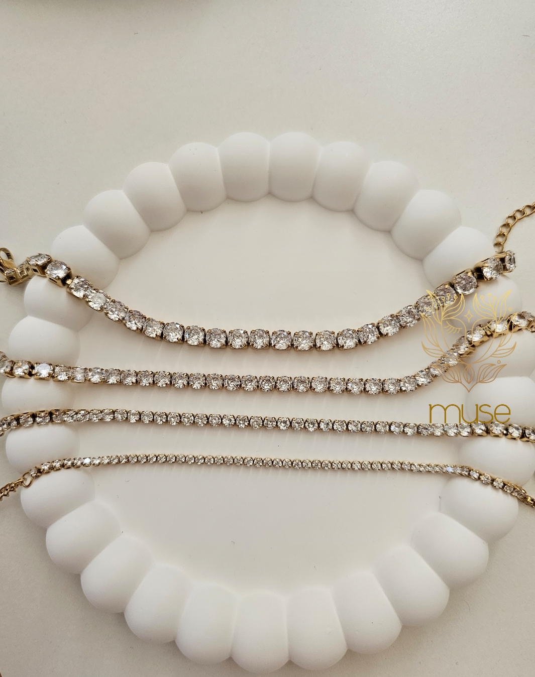 ROUND TENNIS BRACELET