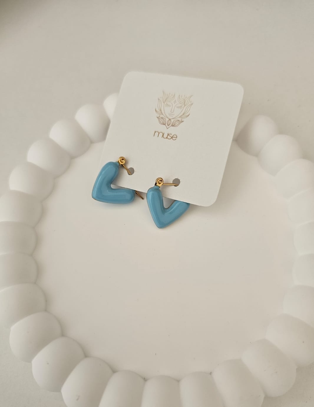 MINI HEART EARRINGS 