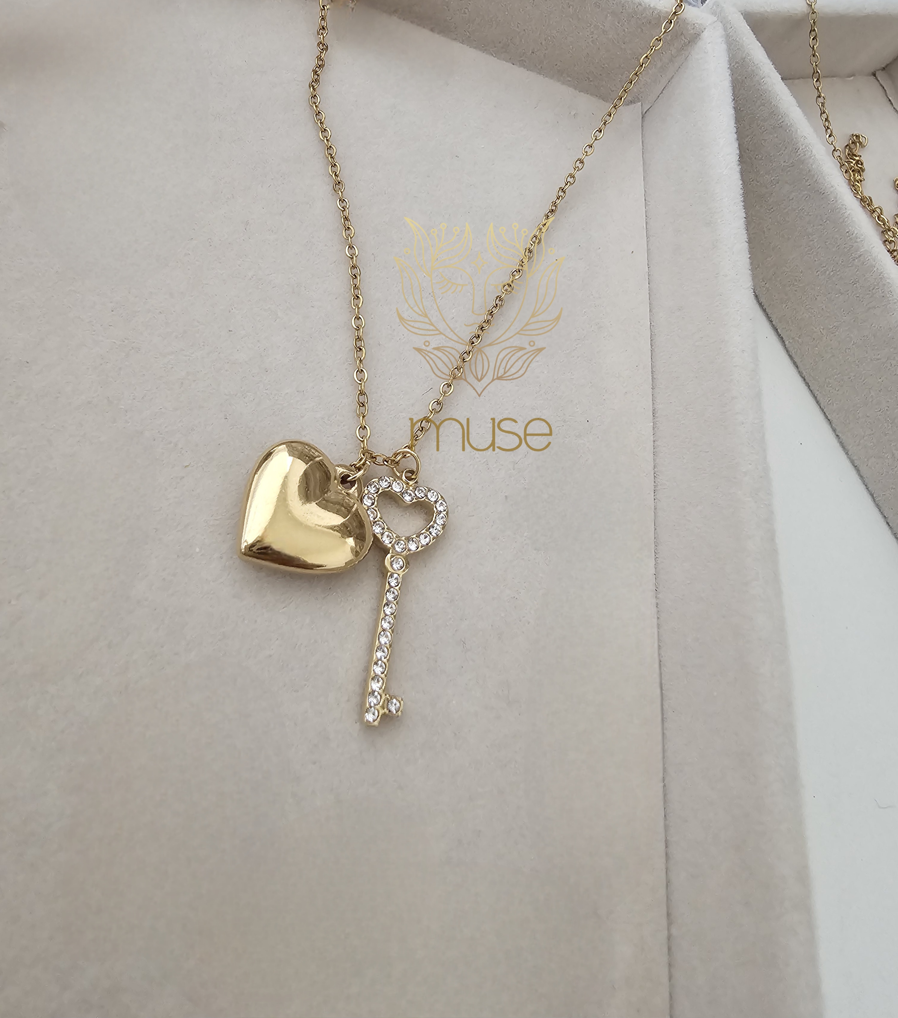 KEY TO MY HEART NECKLACE