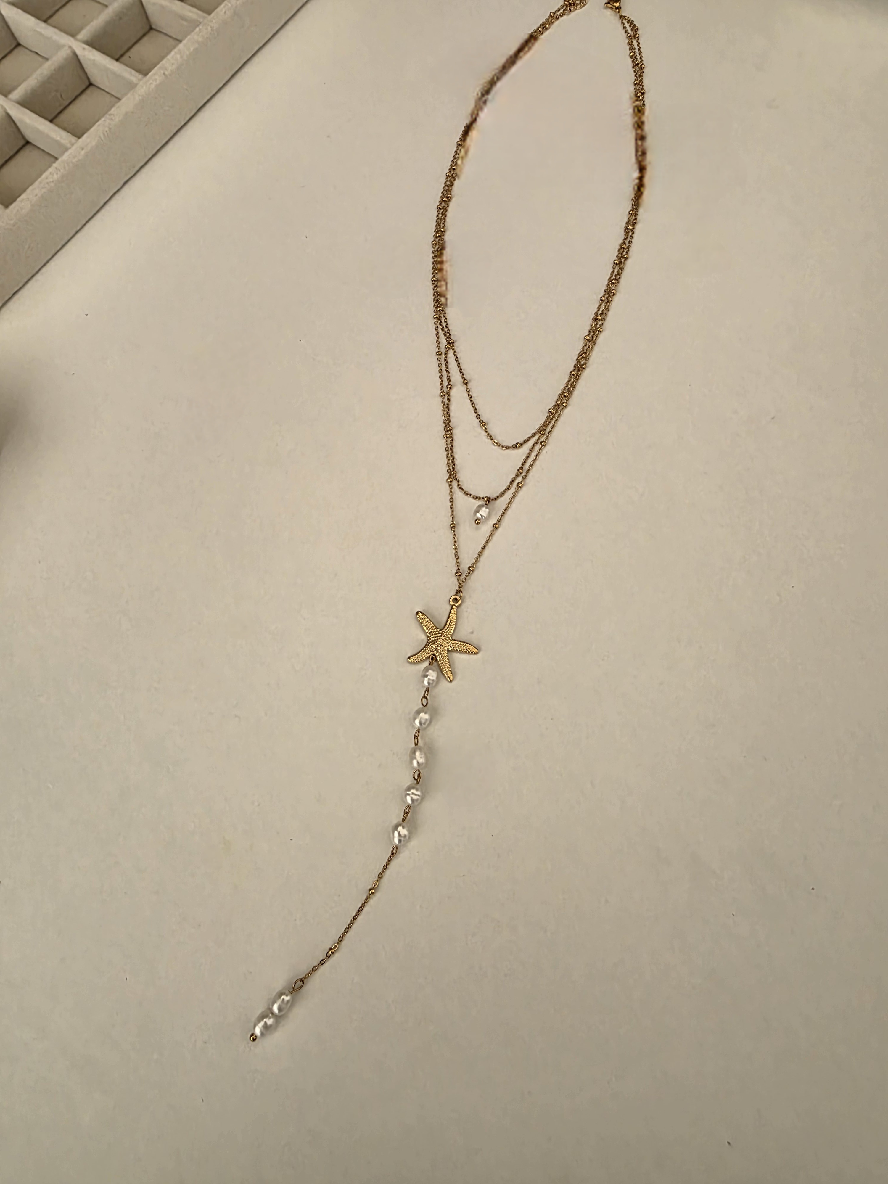 LONG SEA STAR NECKLACE