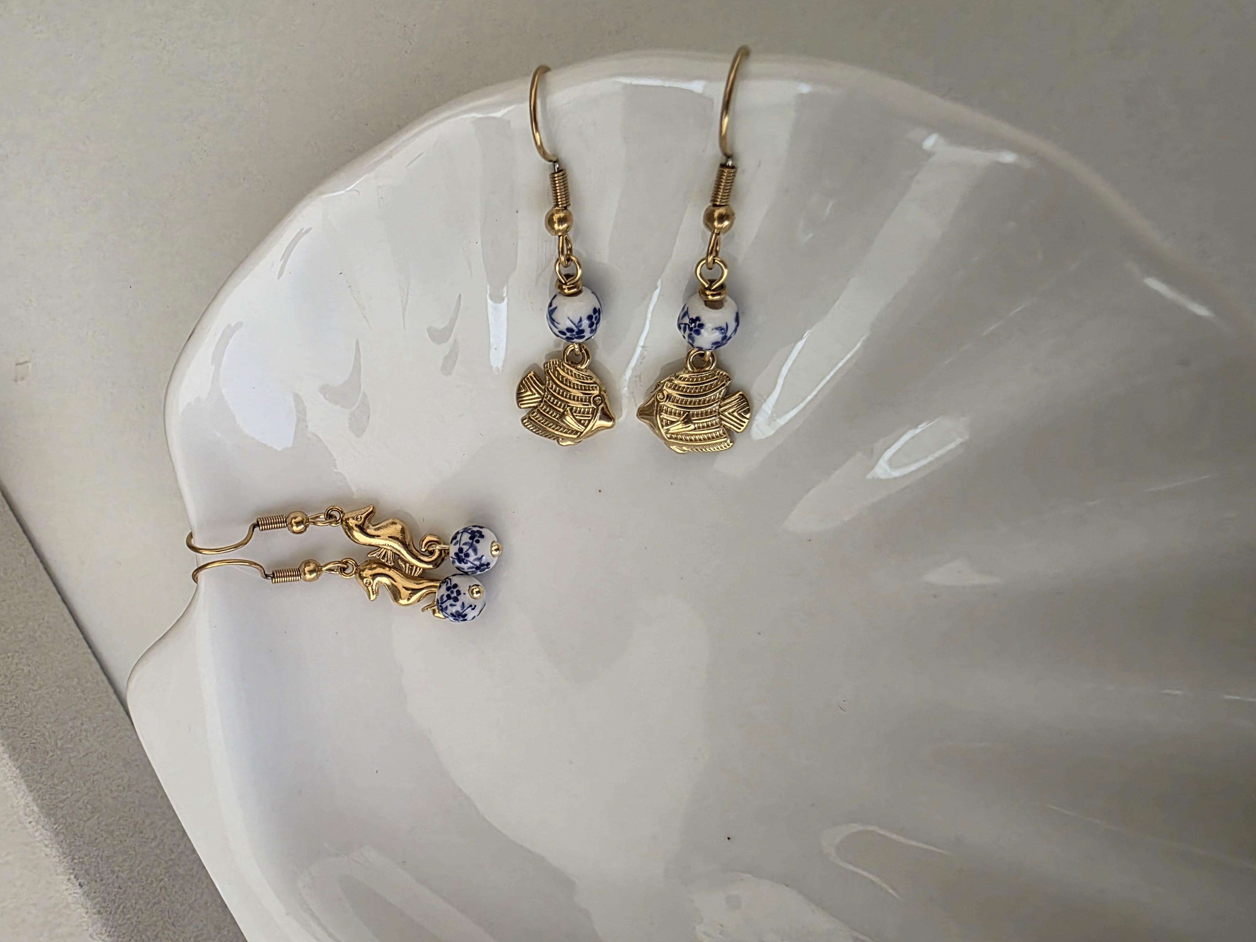 CHINESE STYLE.EARRINGS BEACH VIBE 