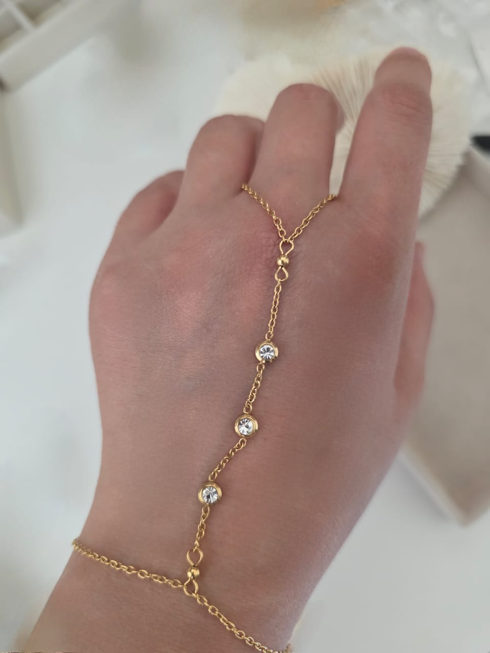 MINI STONES RING BRACELET 