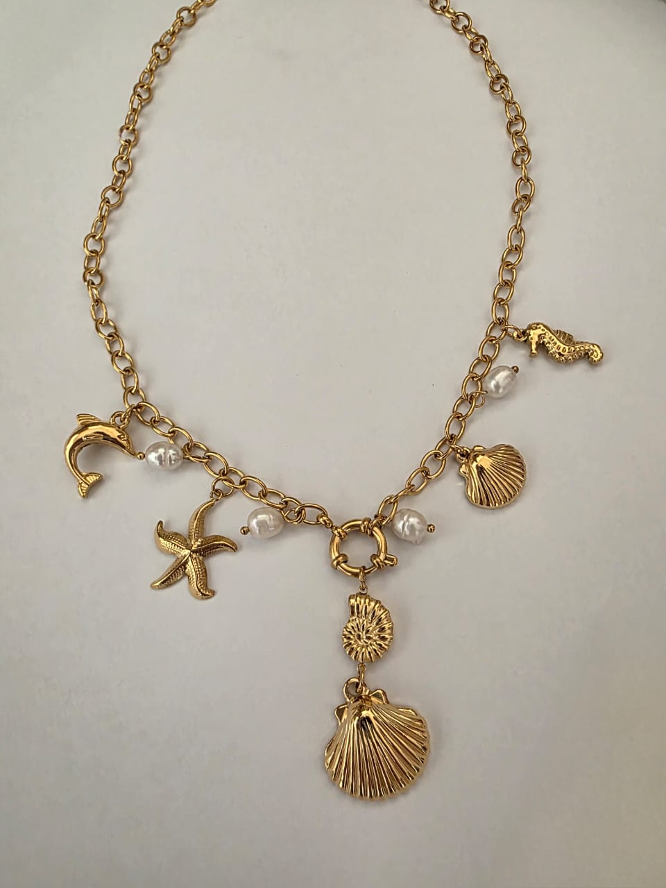 CHUNKY CHARMS NECKLACE 