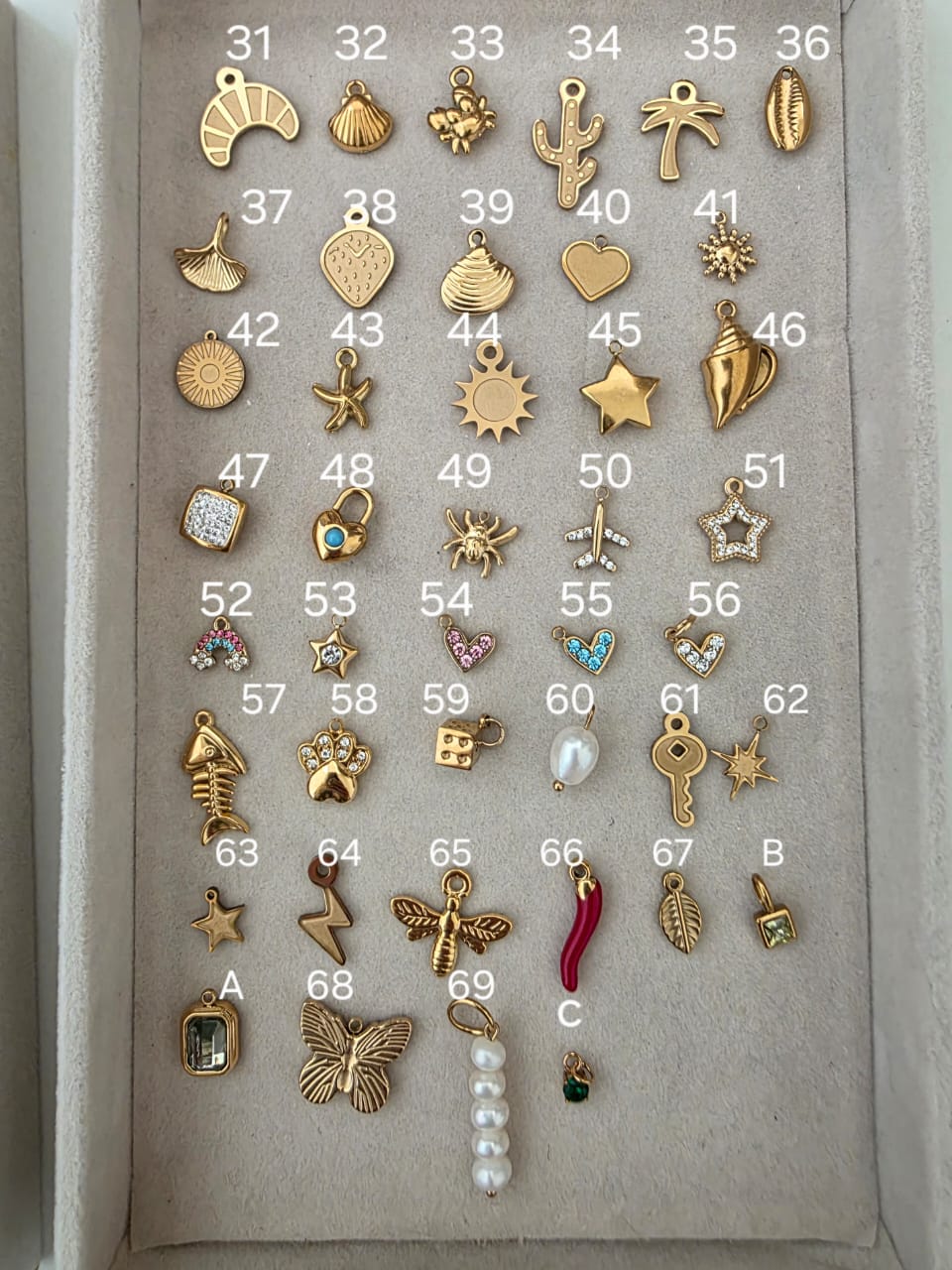 CUSTOMIZED CHARMS BRACELET