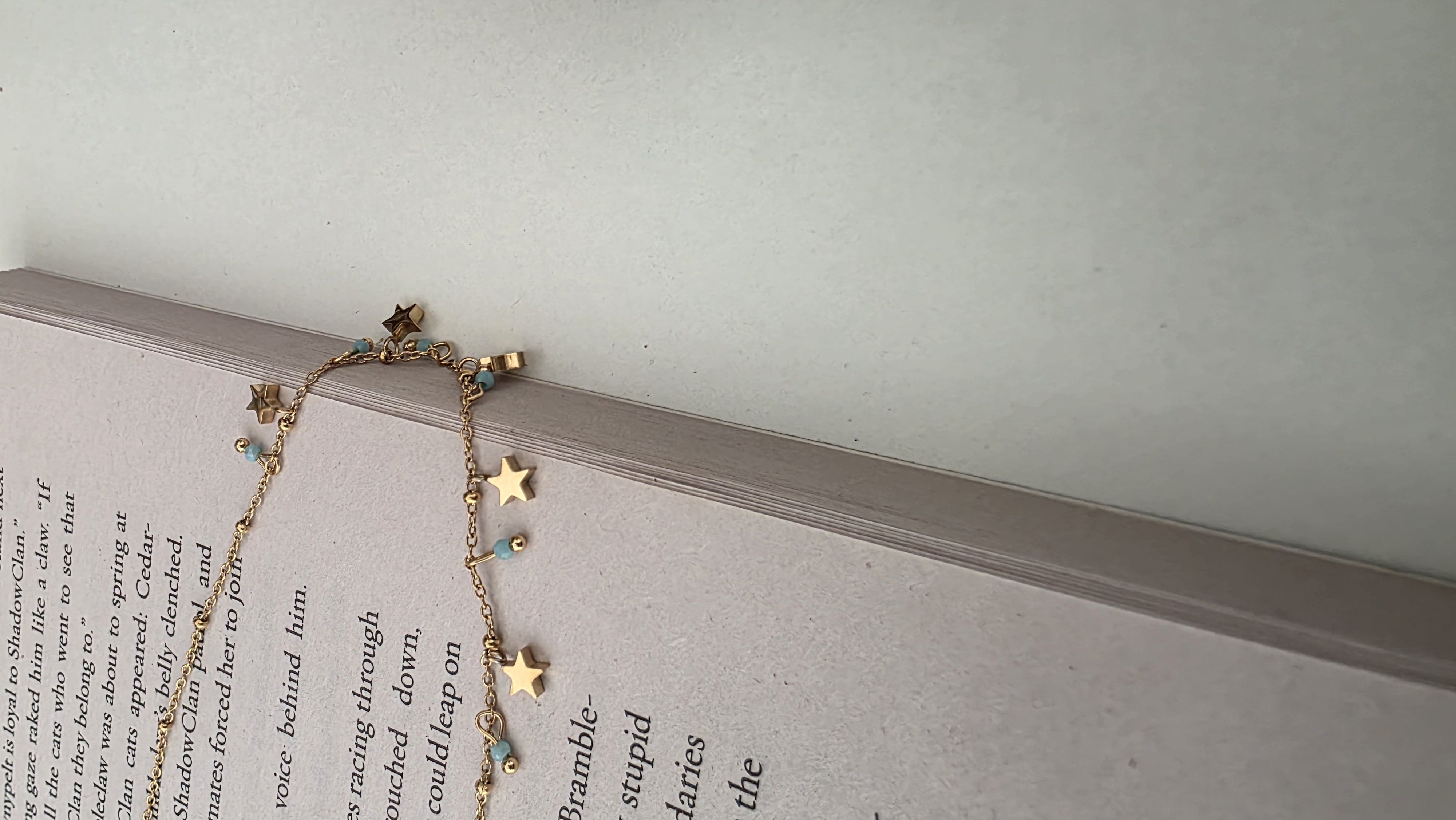 BLUE STARS  NECKLACE 