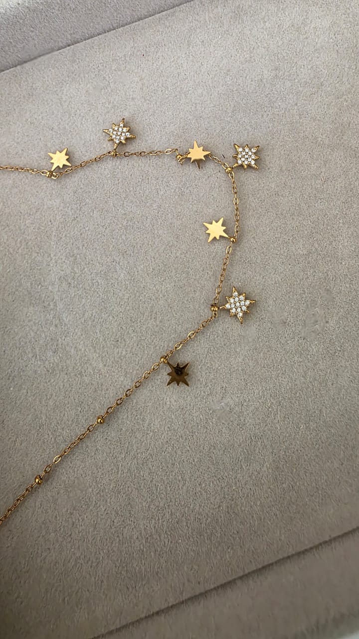 Star Charm Gold Necklace