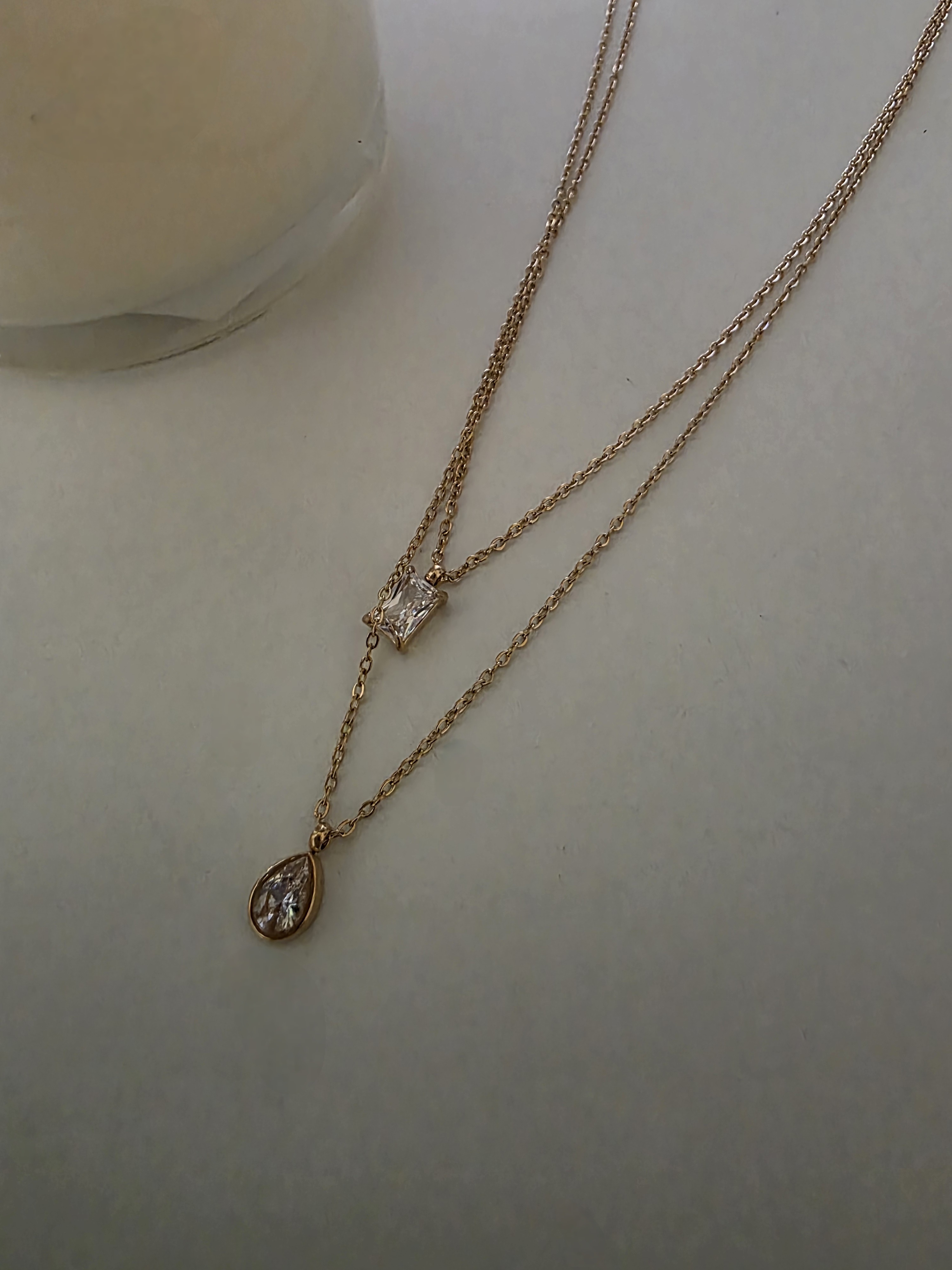 DOUBLE LAYER NECKLACE 